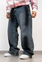 Baggy Print Blue