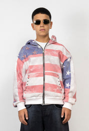 Felpa Zip America Star Junior