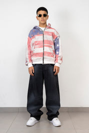 Felpa Zip America Star Junior