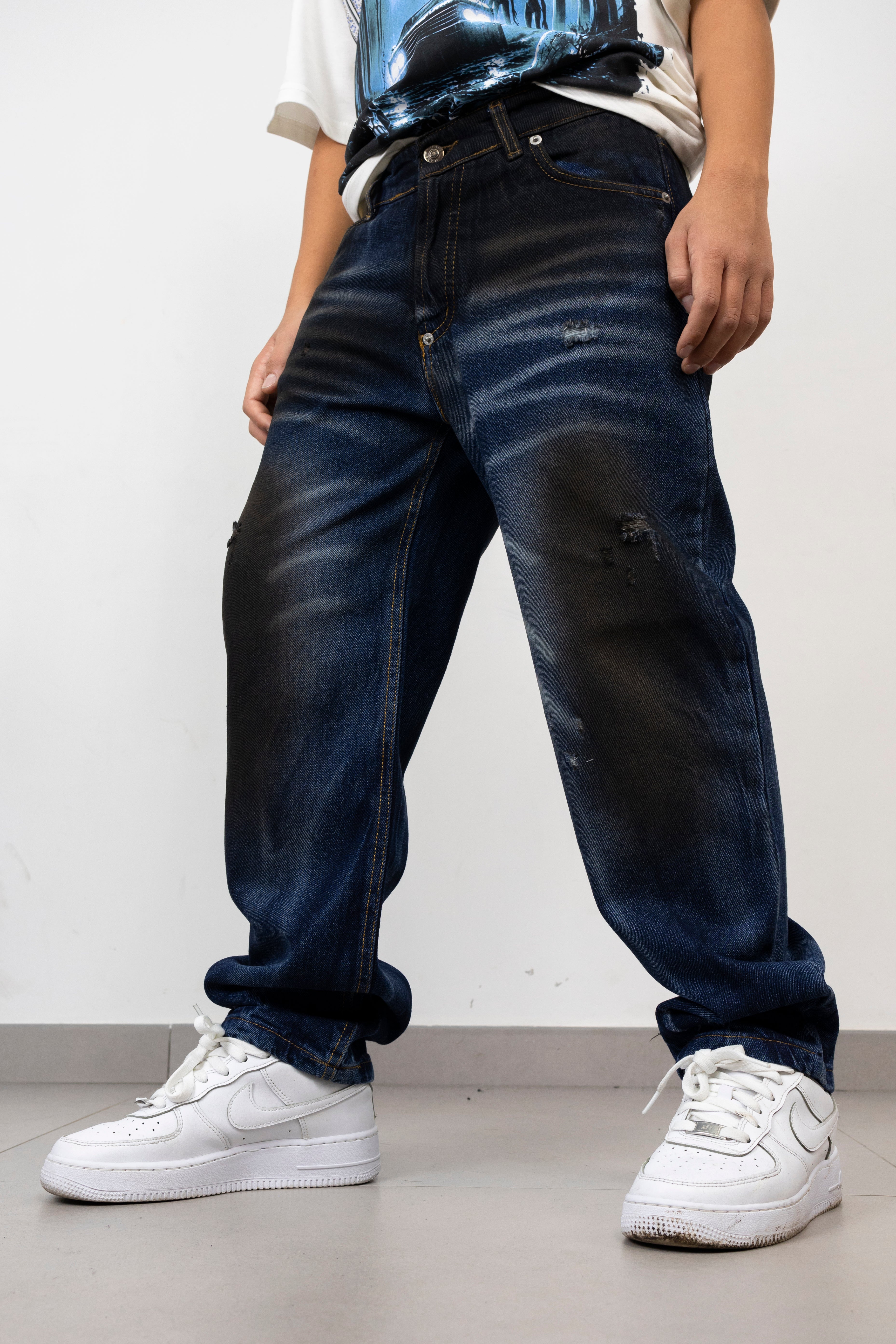 Baggy Dark Blue Junior