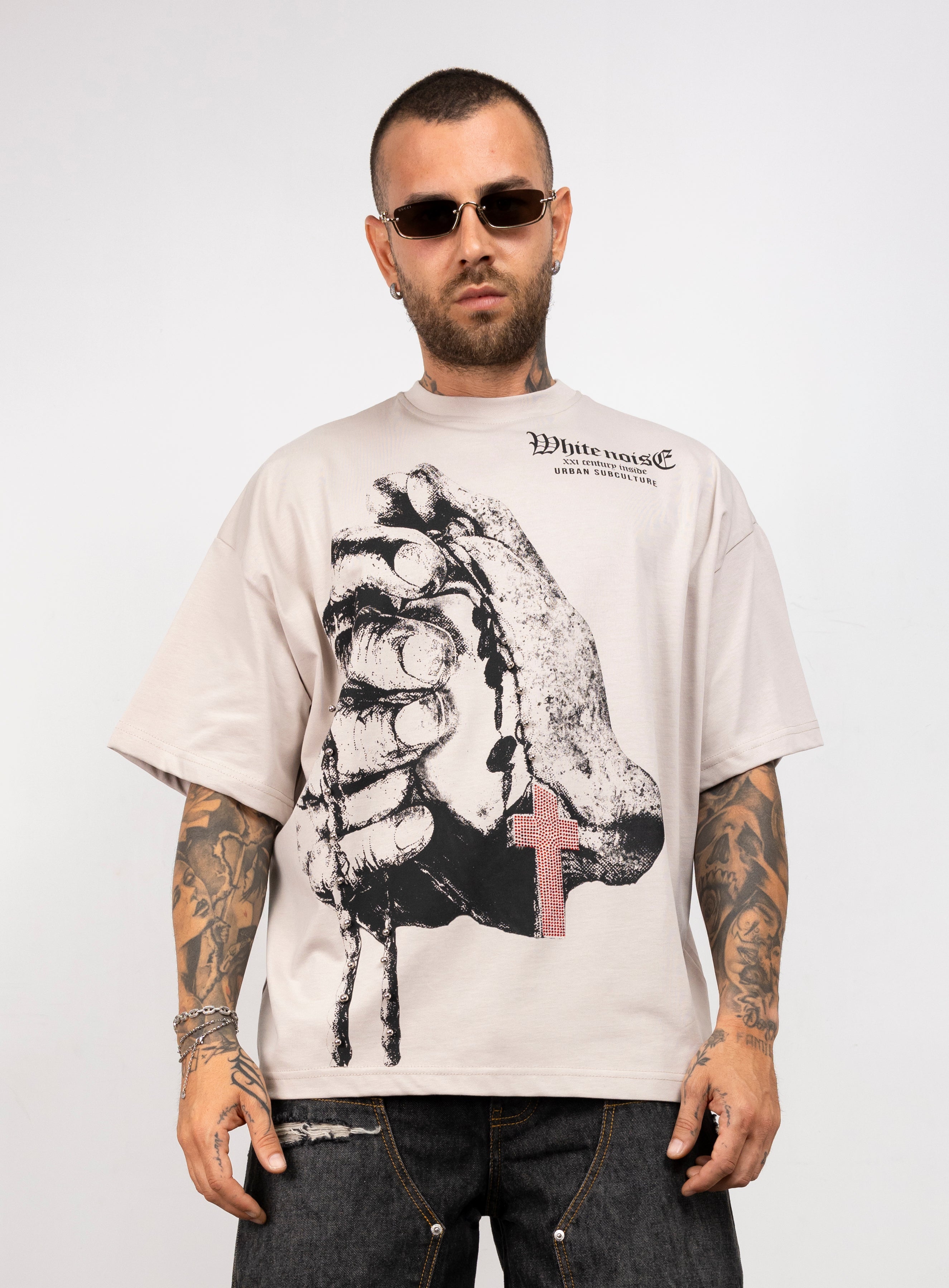 T-shirt mani rosario Bunker