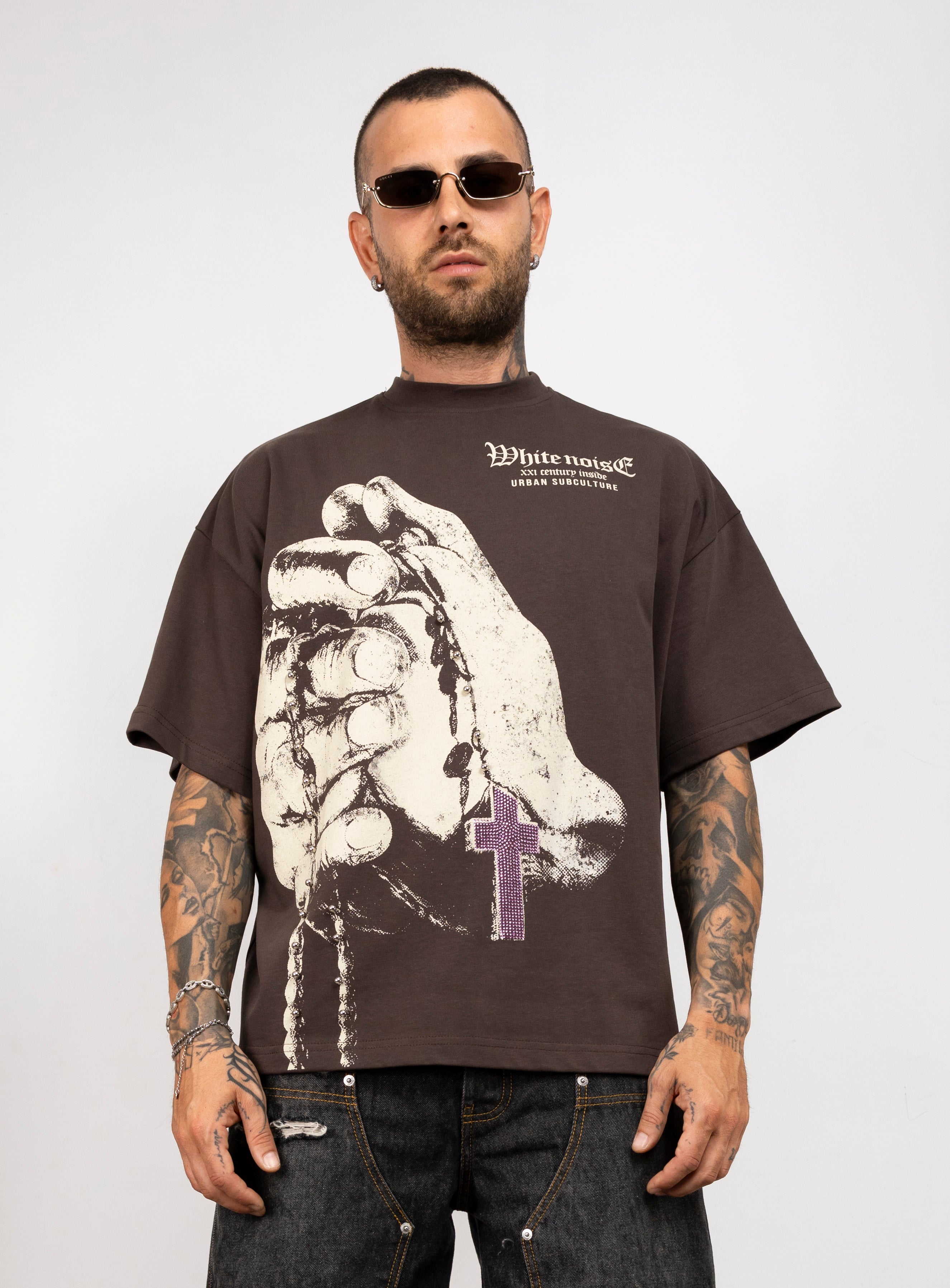T-shirt mani rosario Bunker