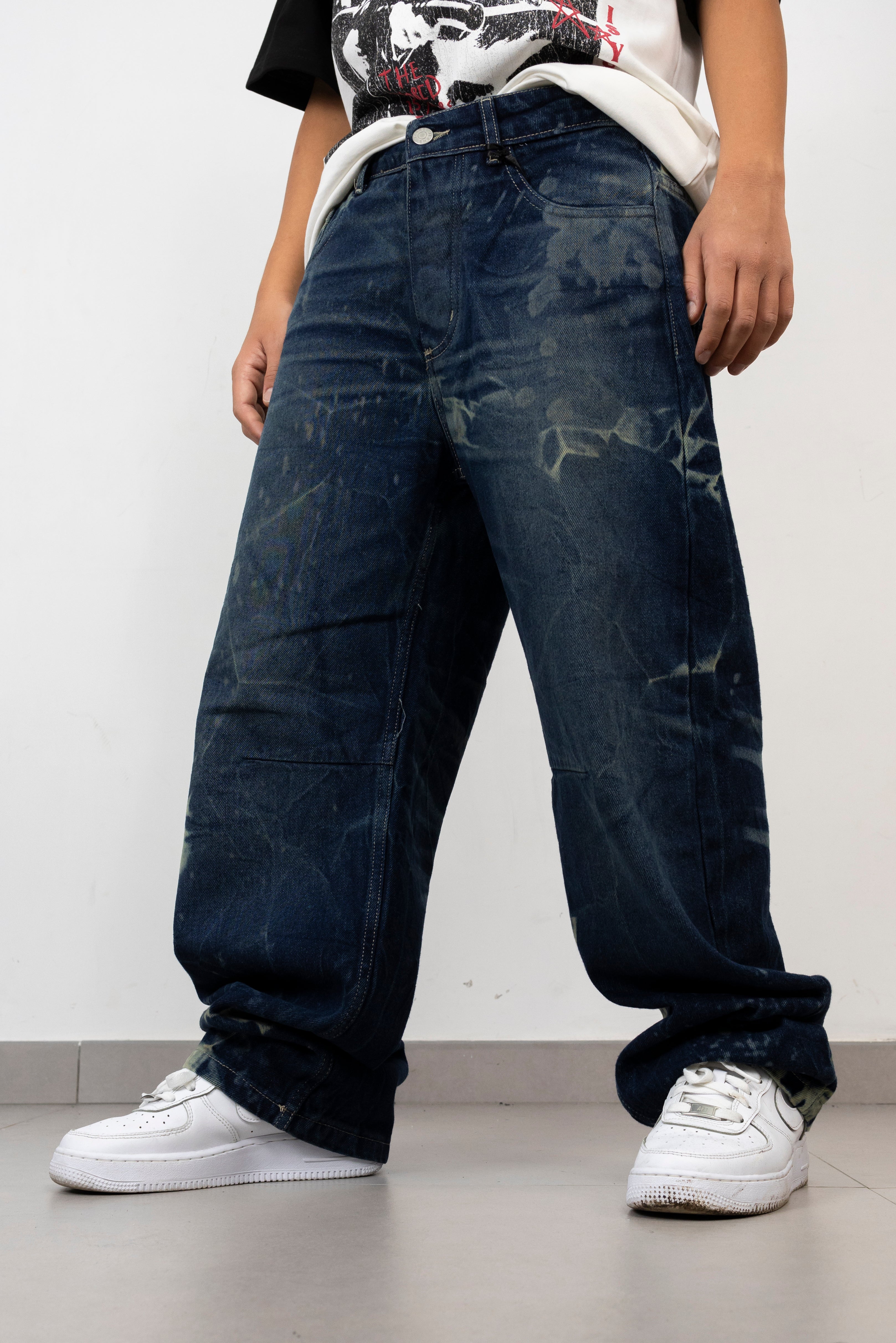 Jeans Blu Sabbiato Junior