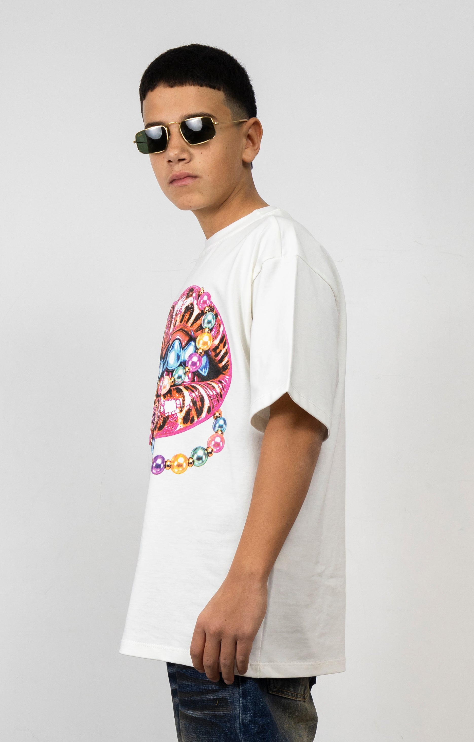 T-Shirt Diamond Lips Junior