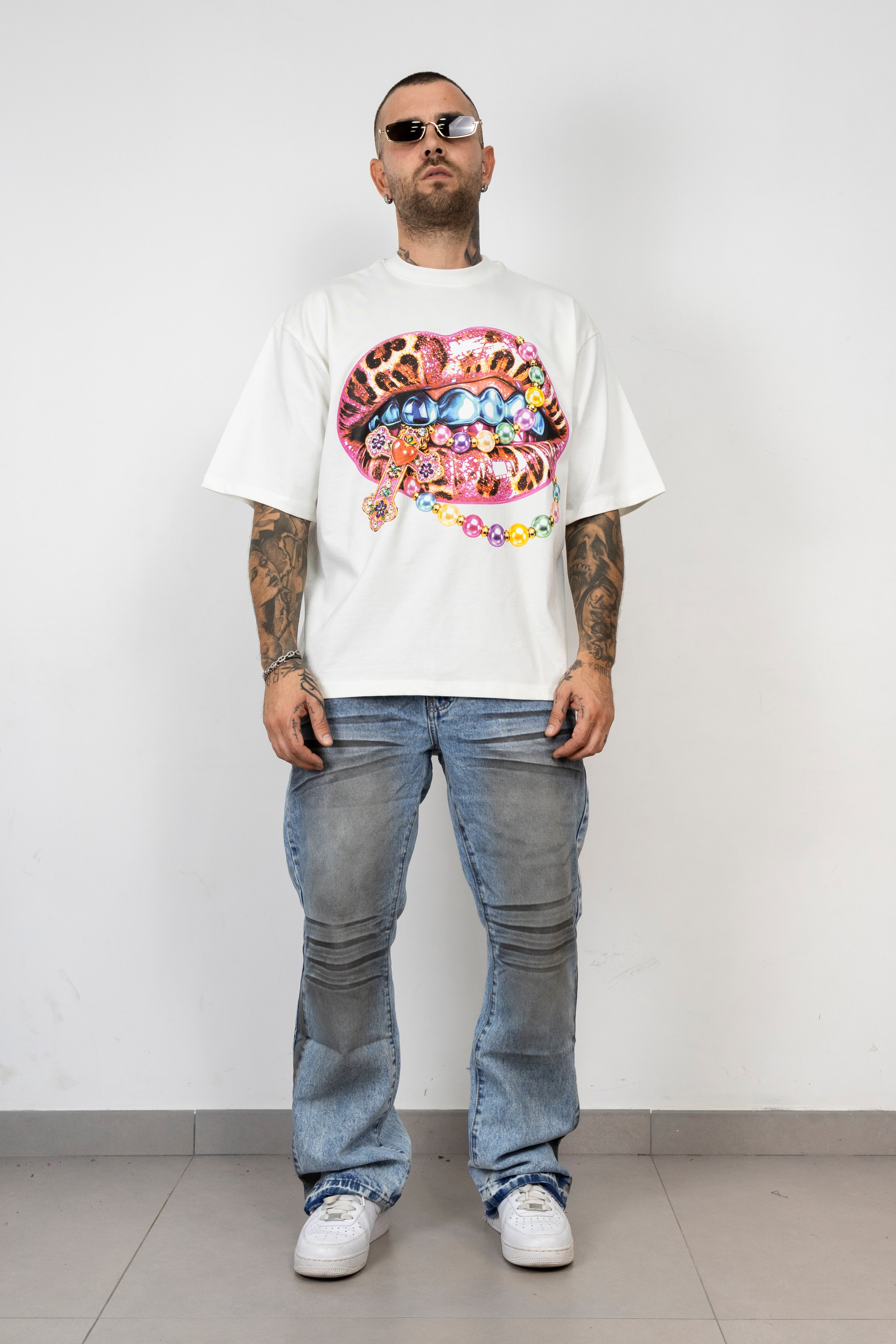T-Shirt Diamond Lips Man
