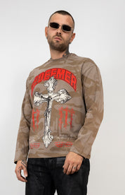Long Sleeve Mimetic Croce