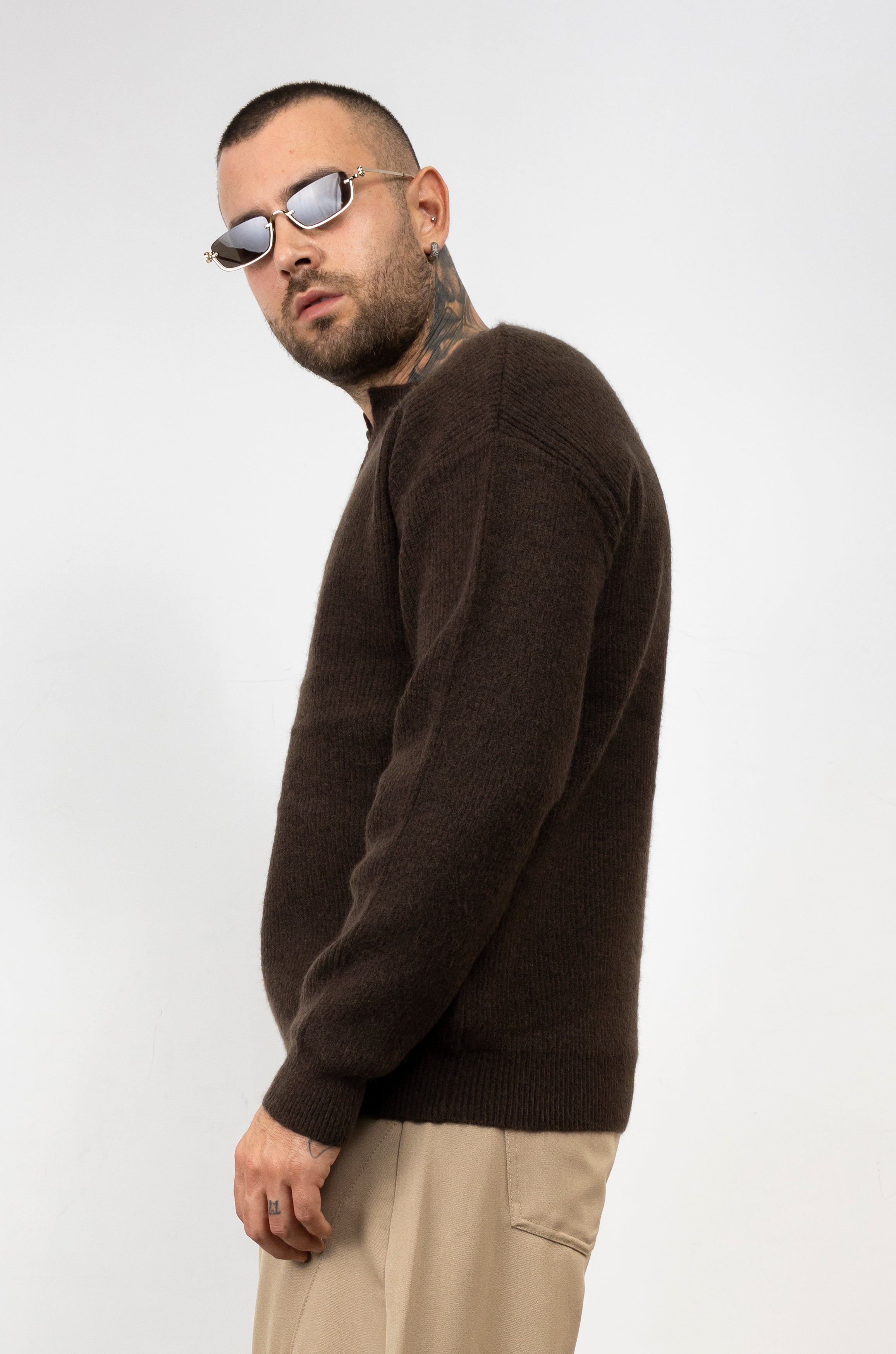 Maglione Button