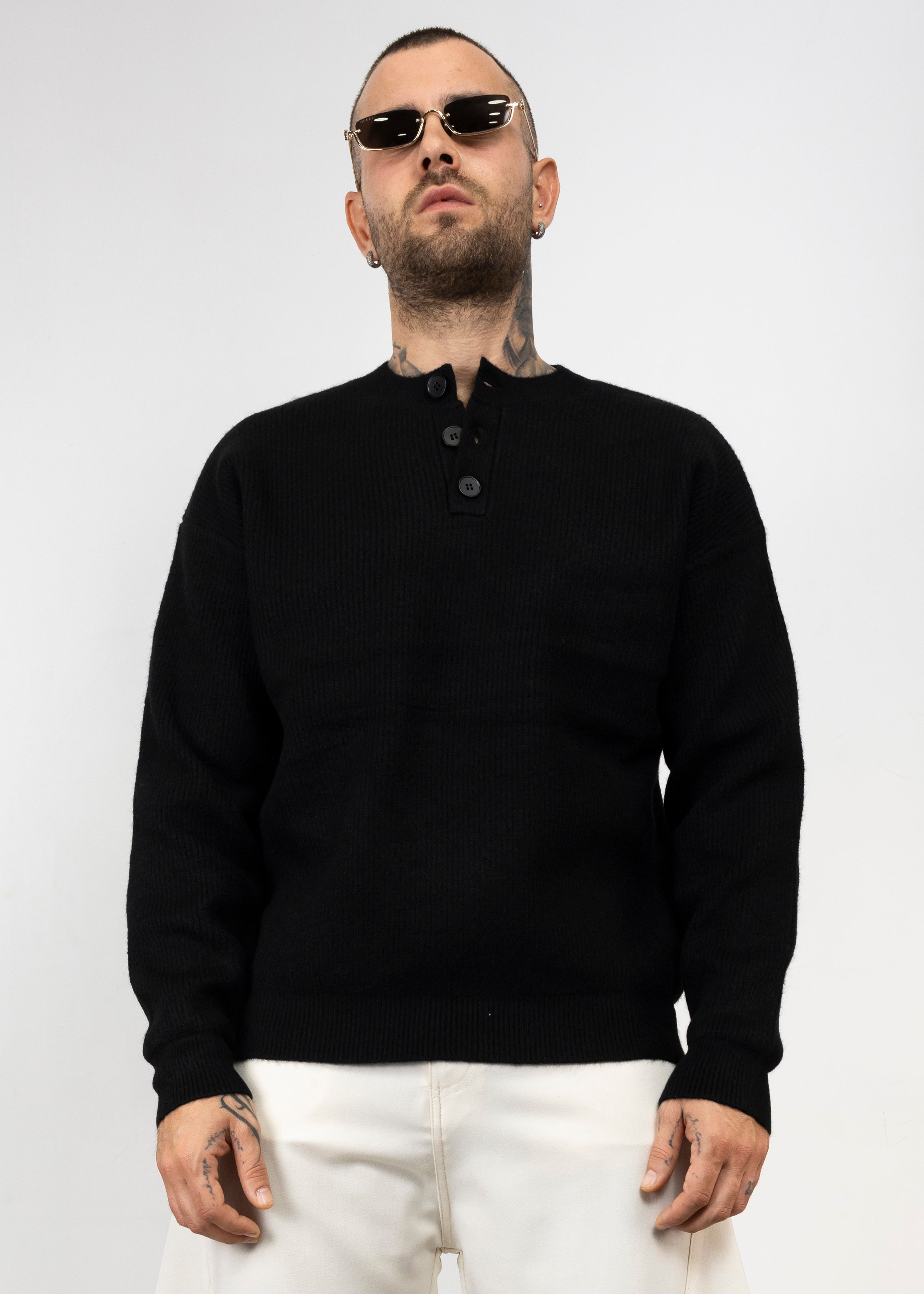 Maglione Button