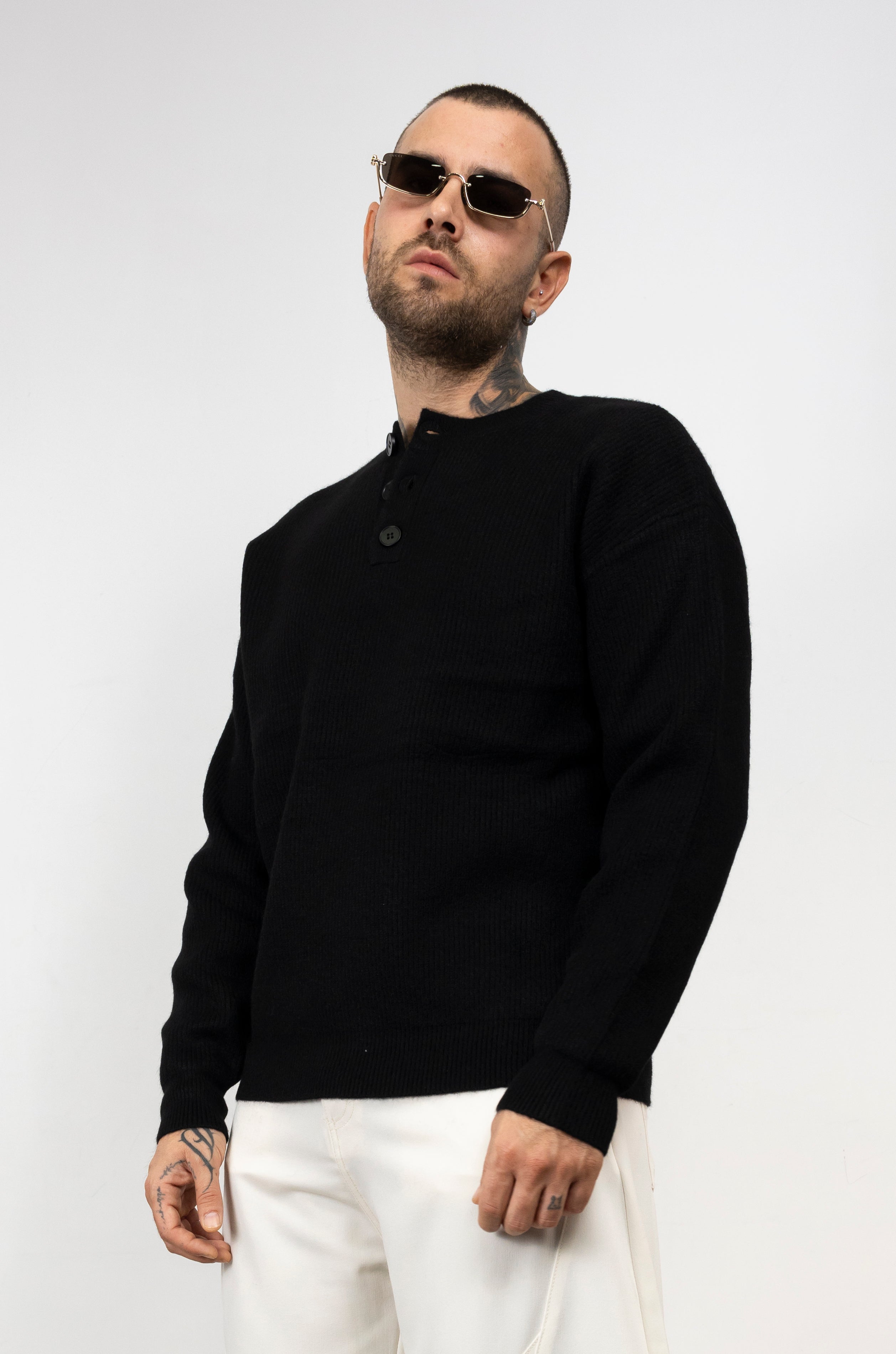 Maglione Button