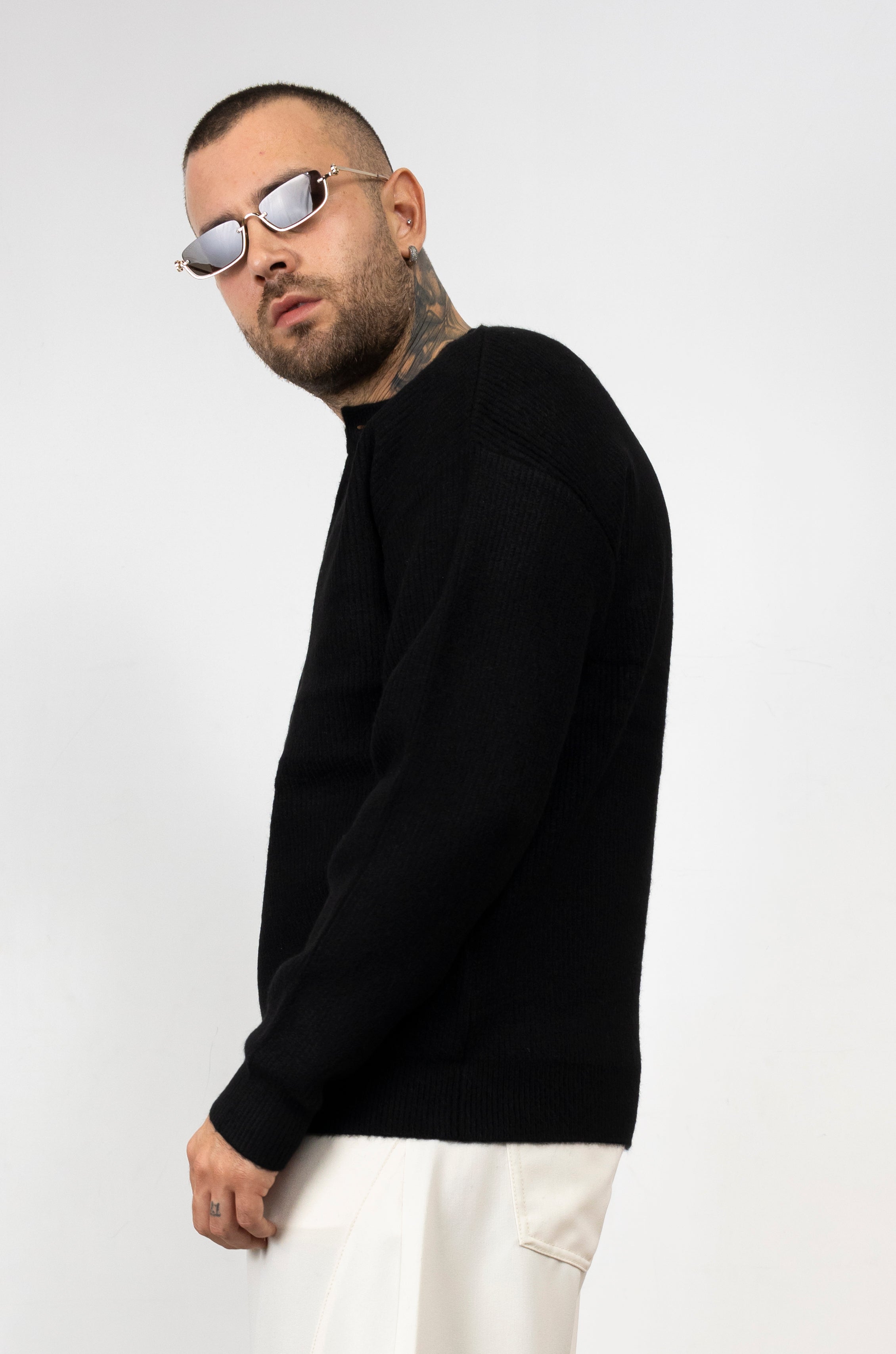 Maglione Button