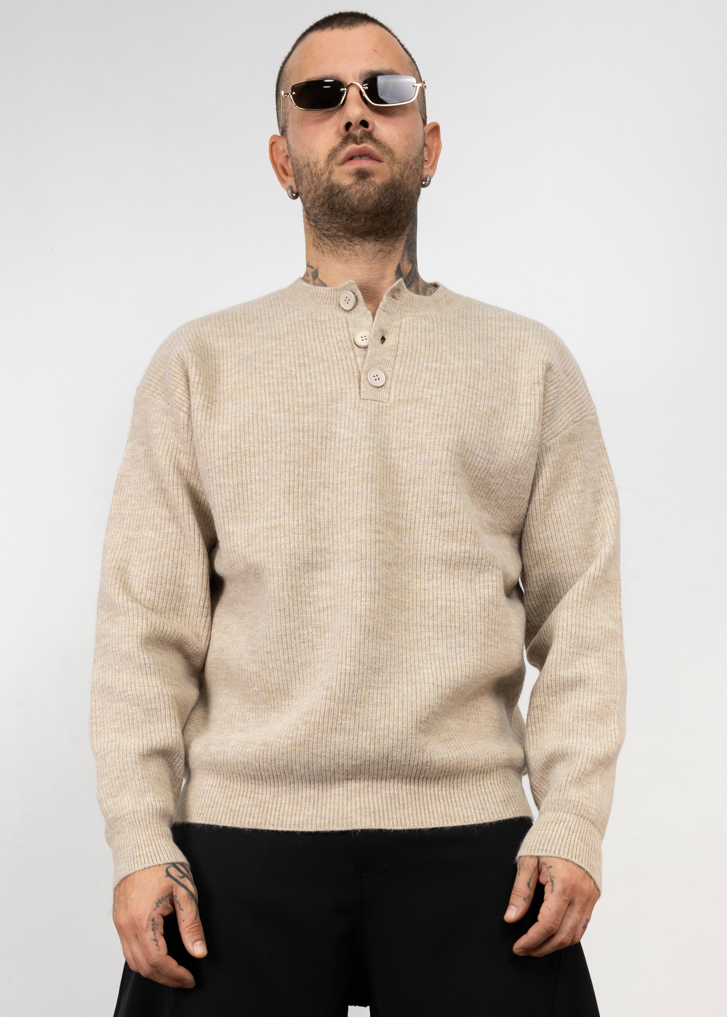 Maglione Button
