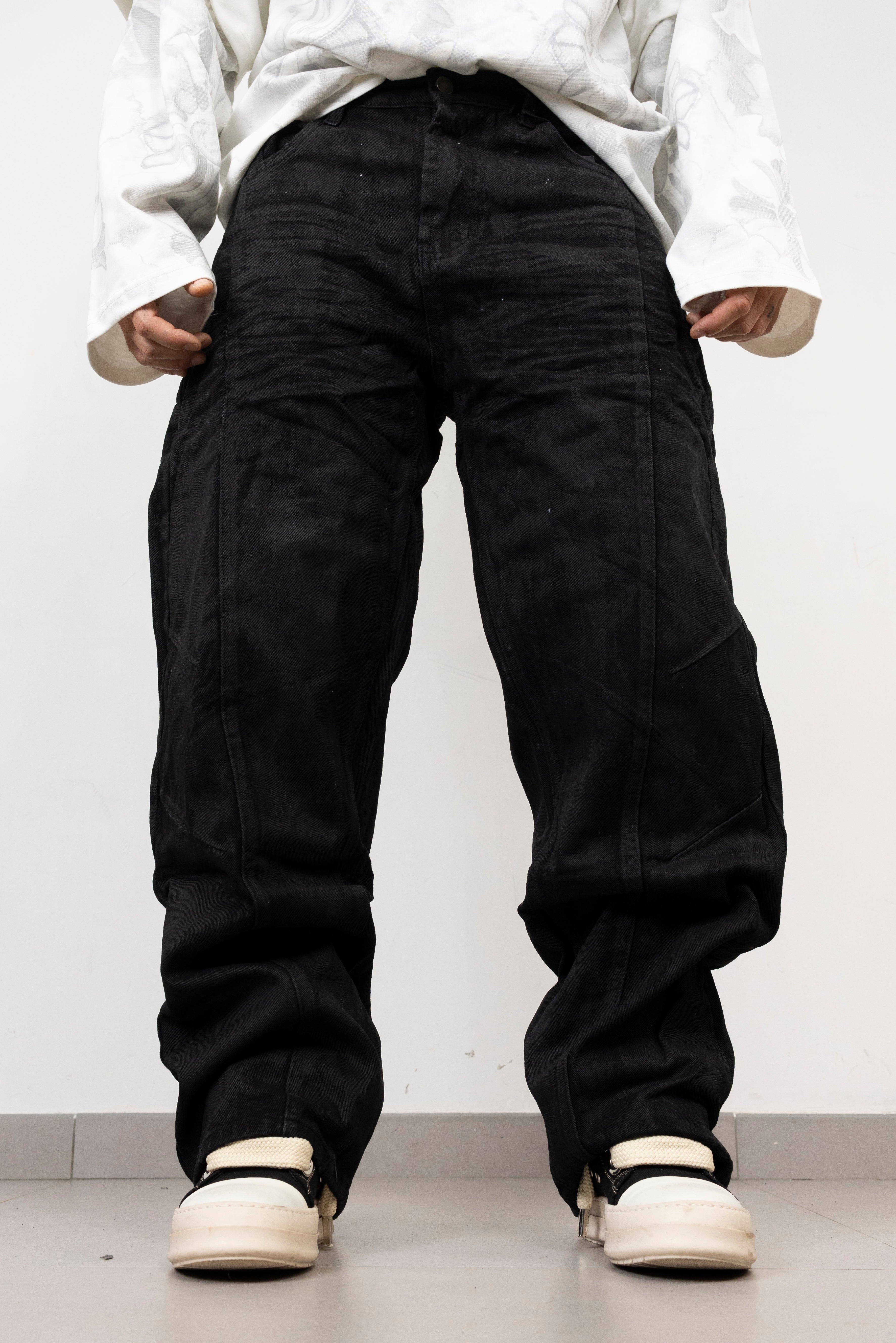 Baggy Spalmato Verniciato Black