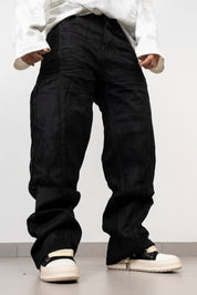 Baggy Spalmato Verniciato Black
