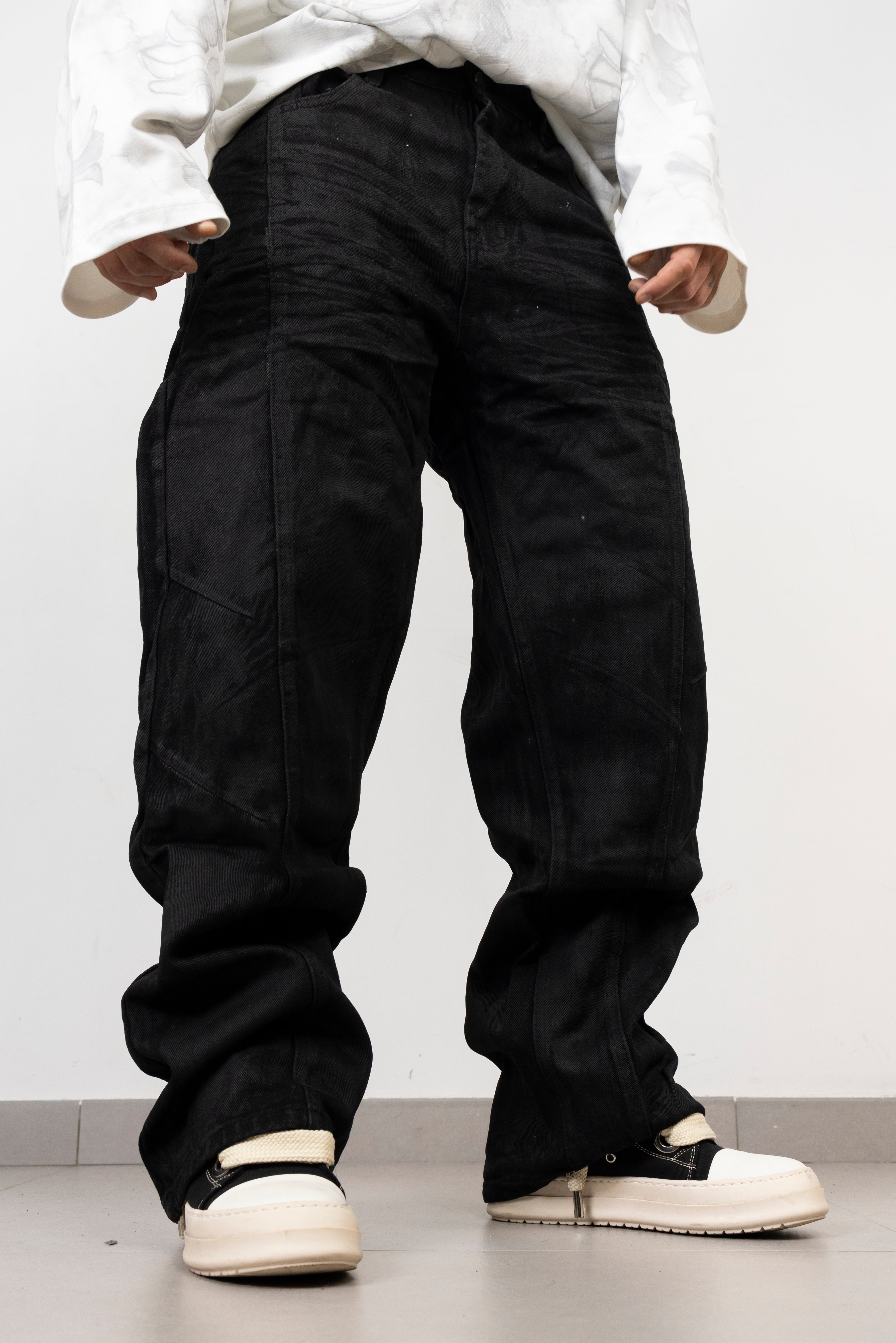 Baggy Spalmato Verniciato Black