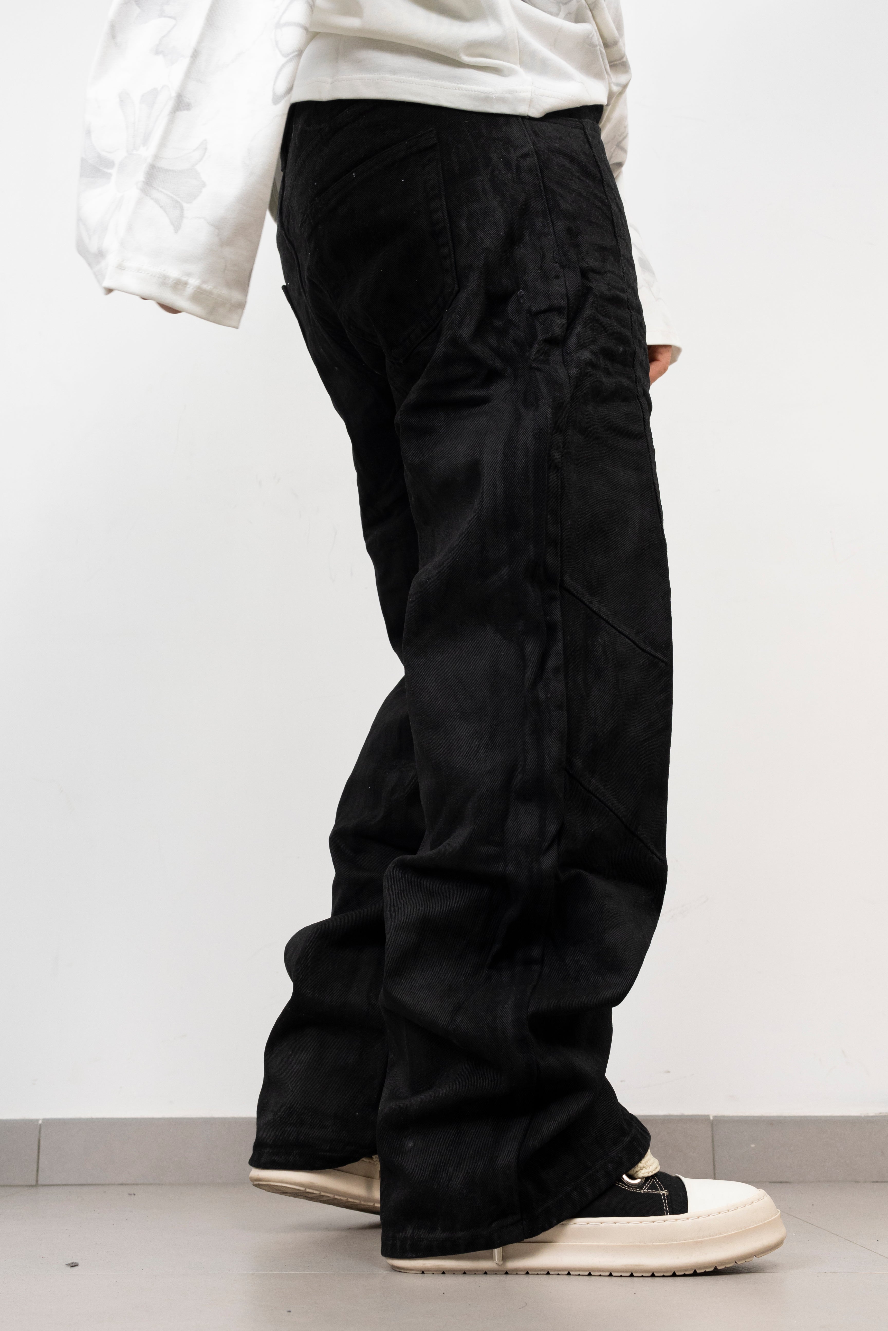 Baggy Spalmato Verniciato Black