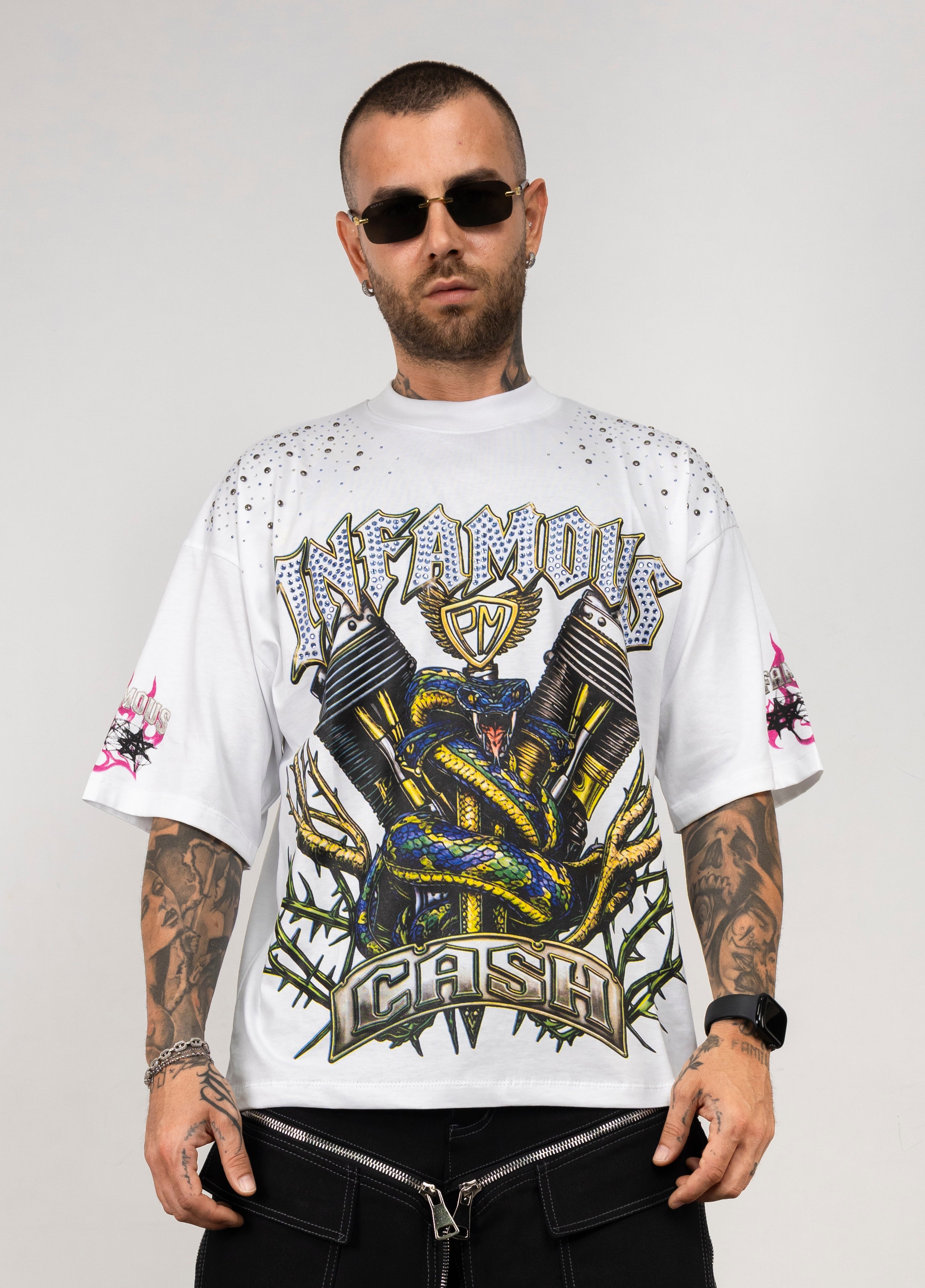 T-shirt INFAMOUS CASH