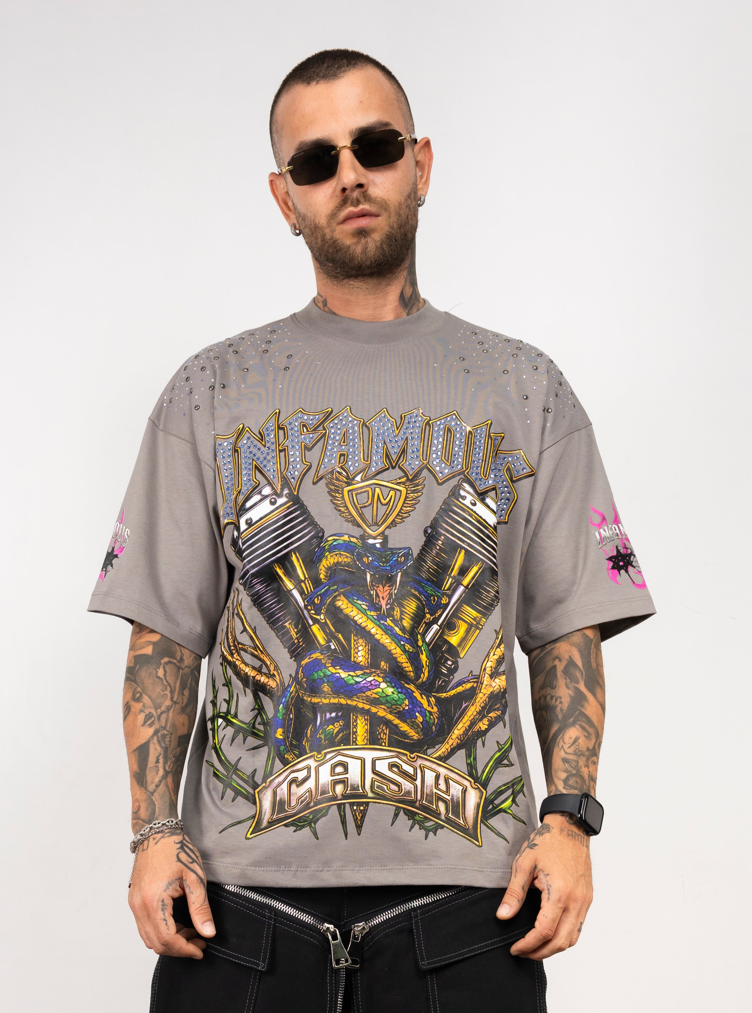 T-shirt INFAMOUS CASH