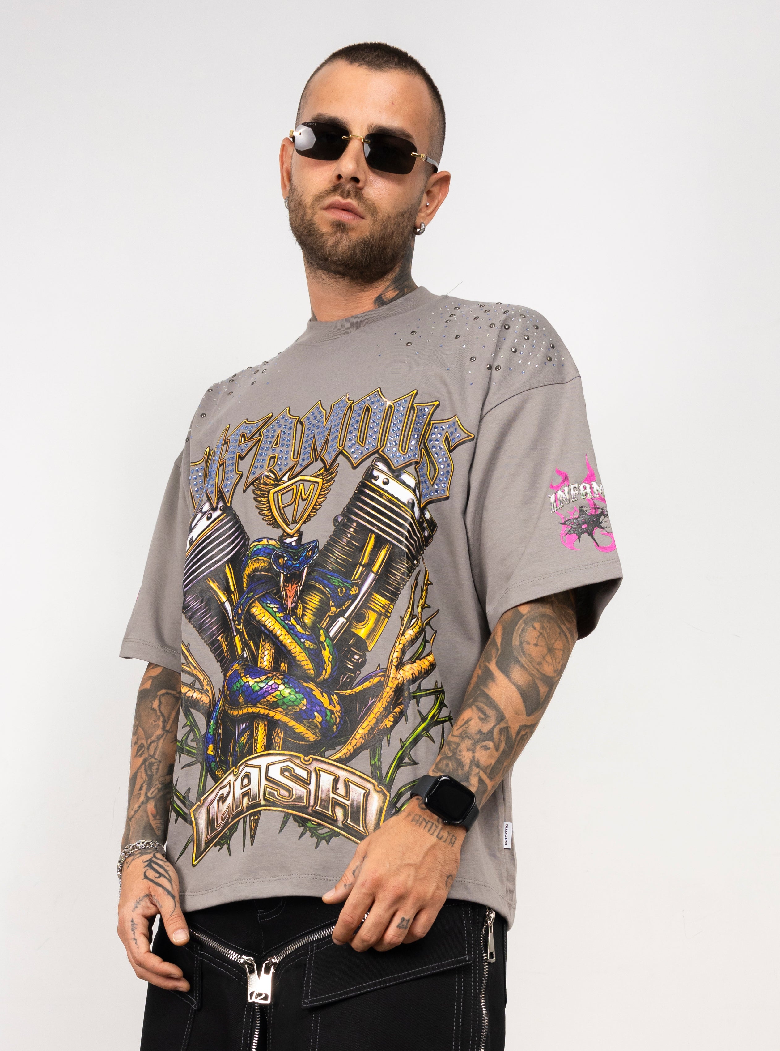 T-shirt INFAMOUS CASH