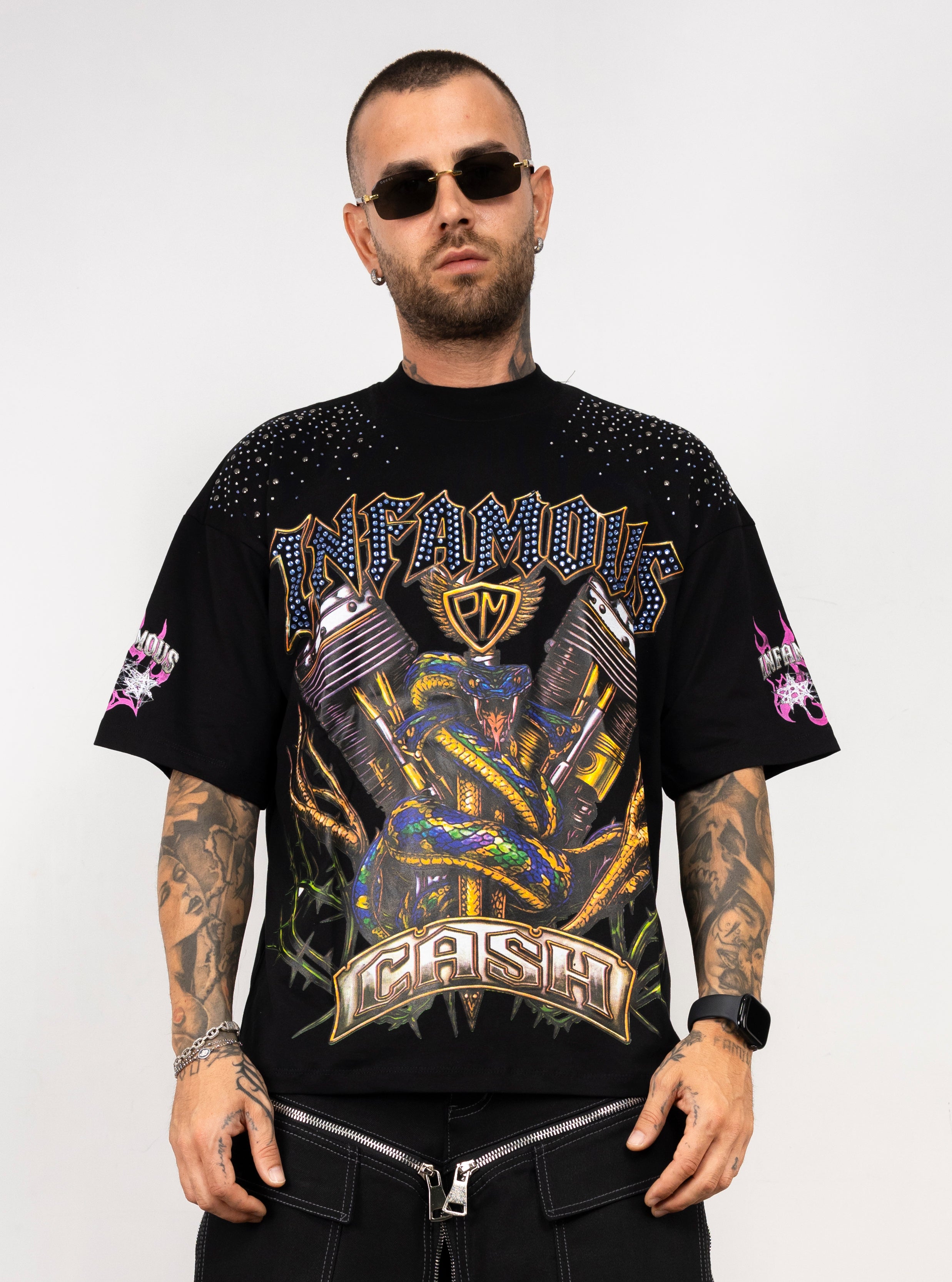 T-shirt INFAMOUS CASH