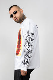 Long Sleeve Proiettile Strass