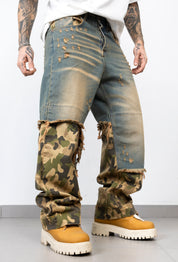 Super baggy army blue