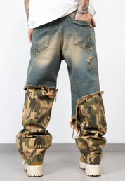 Super baggy army blue