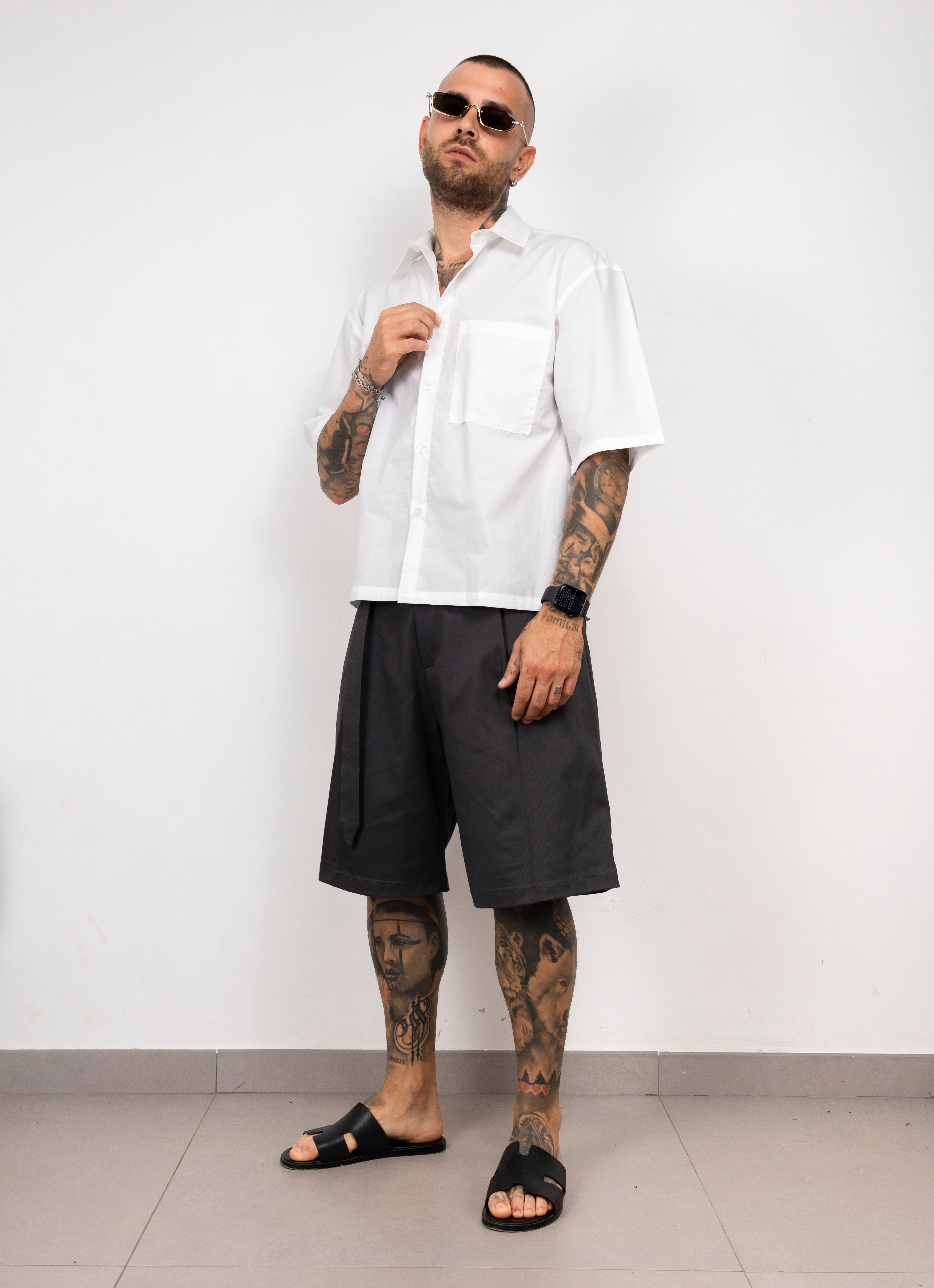 Bermuda Sartoriale con Cintura hydo