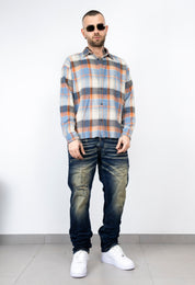 Straight fit urban fade blue
