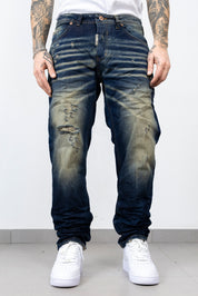 Straight fit urban fade blue