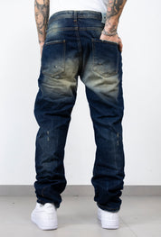 Straight fit urban fade blue
