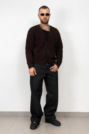 Cardigan Metal Button