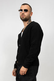 Cardigan Metal Button