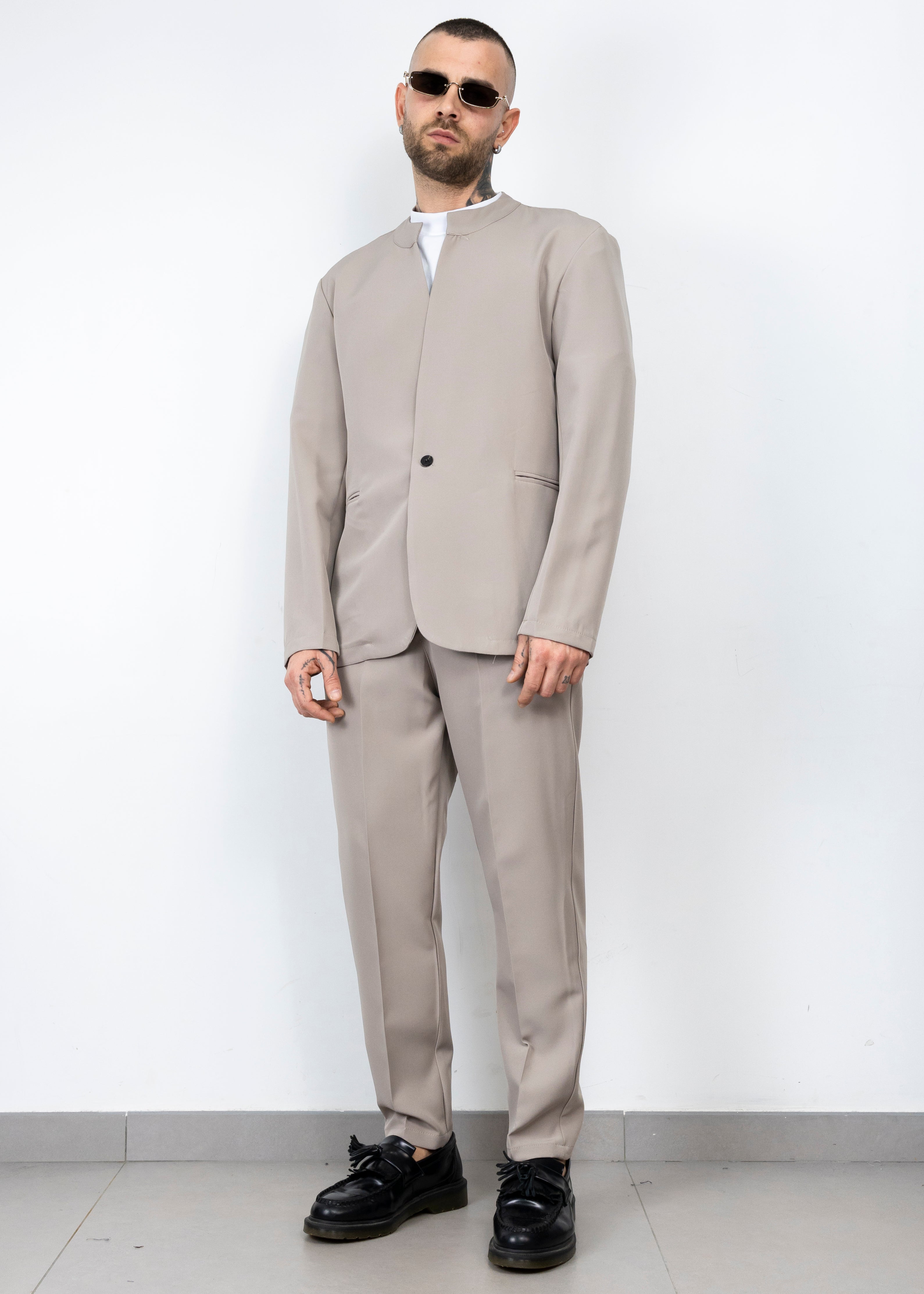 Coordset elegant collo coreano