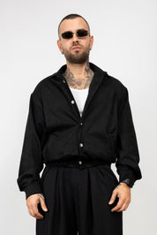 Jacket Scamosciato Button