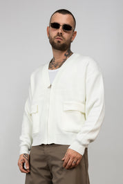 Cardigan V Zip