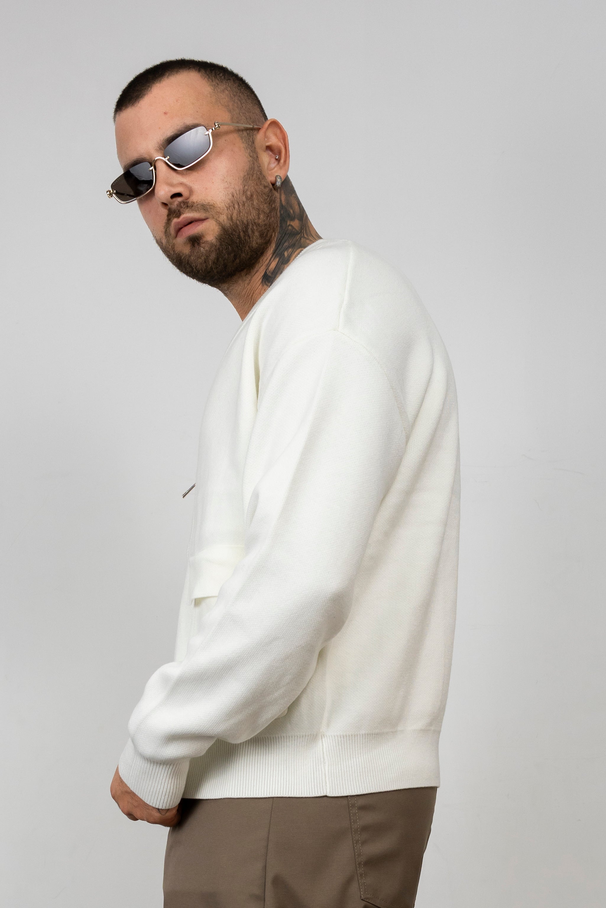 Cardigan V Zip