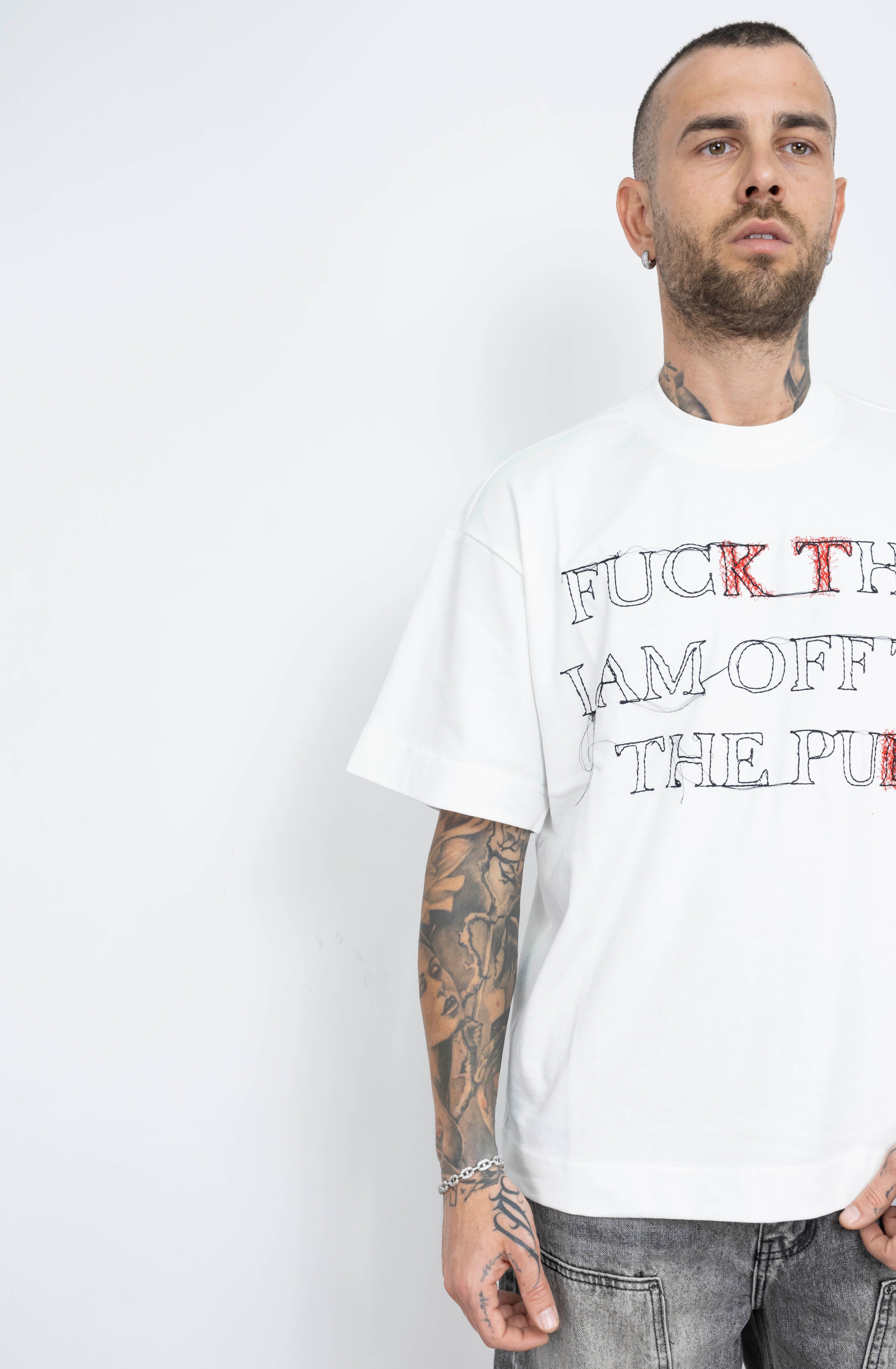T-shirt ricamo diversiaga