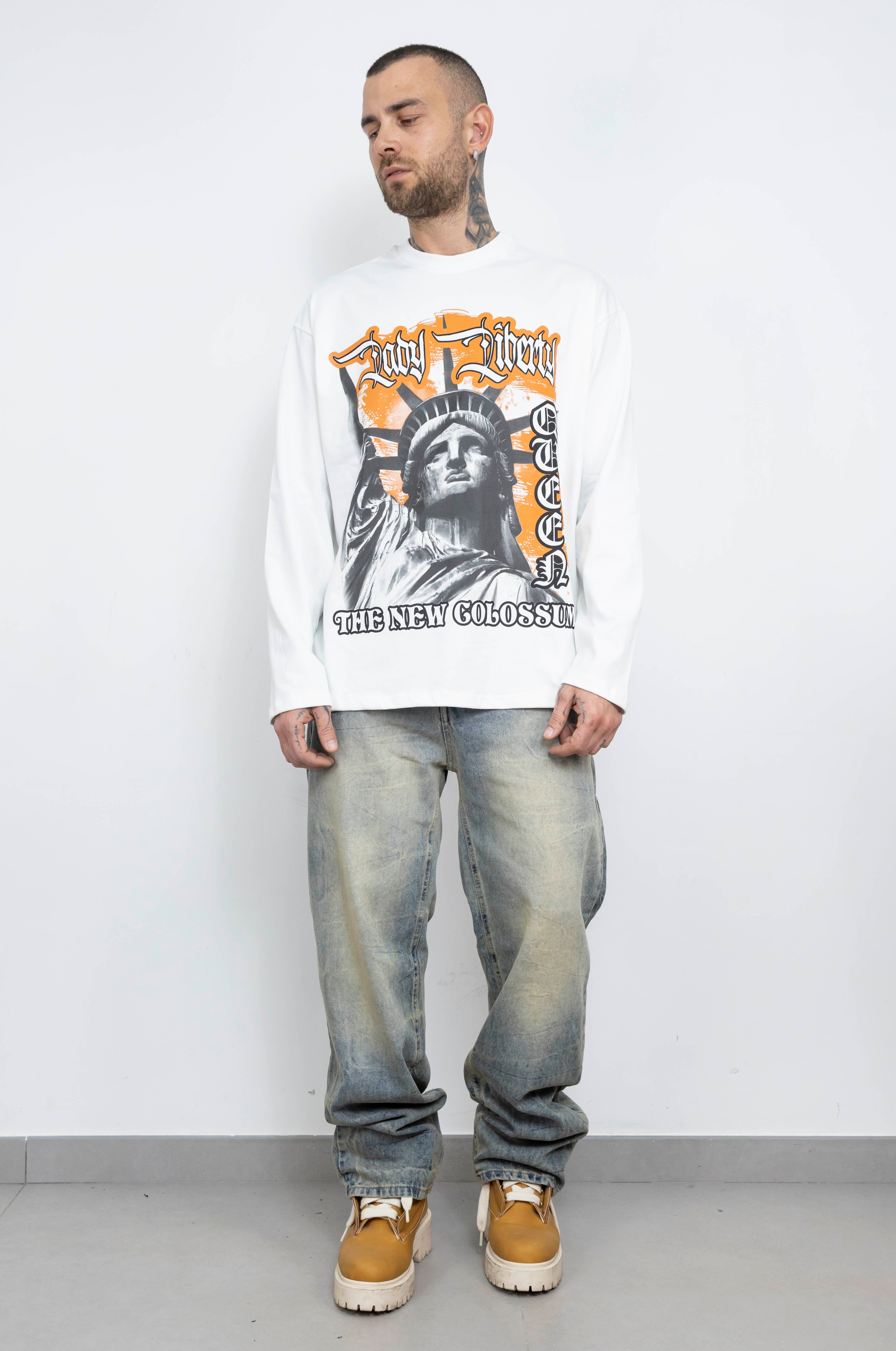 T-shirt long sleeve ny