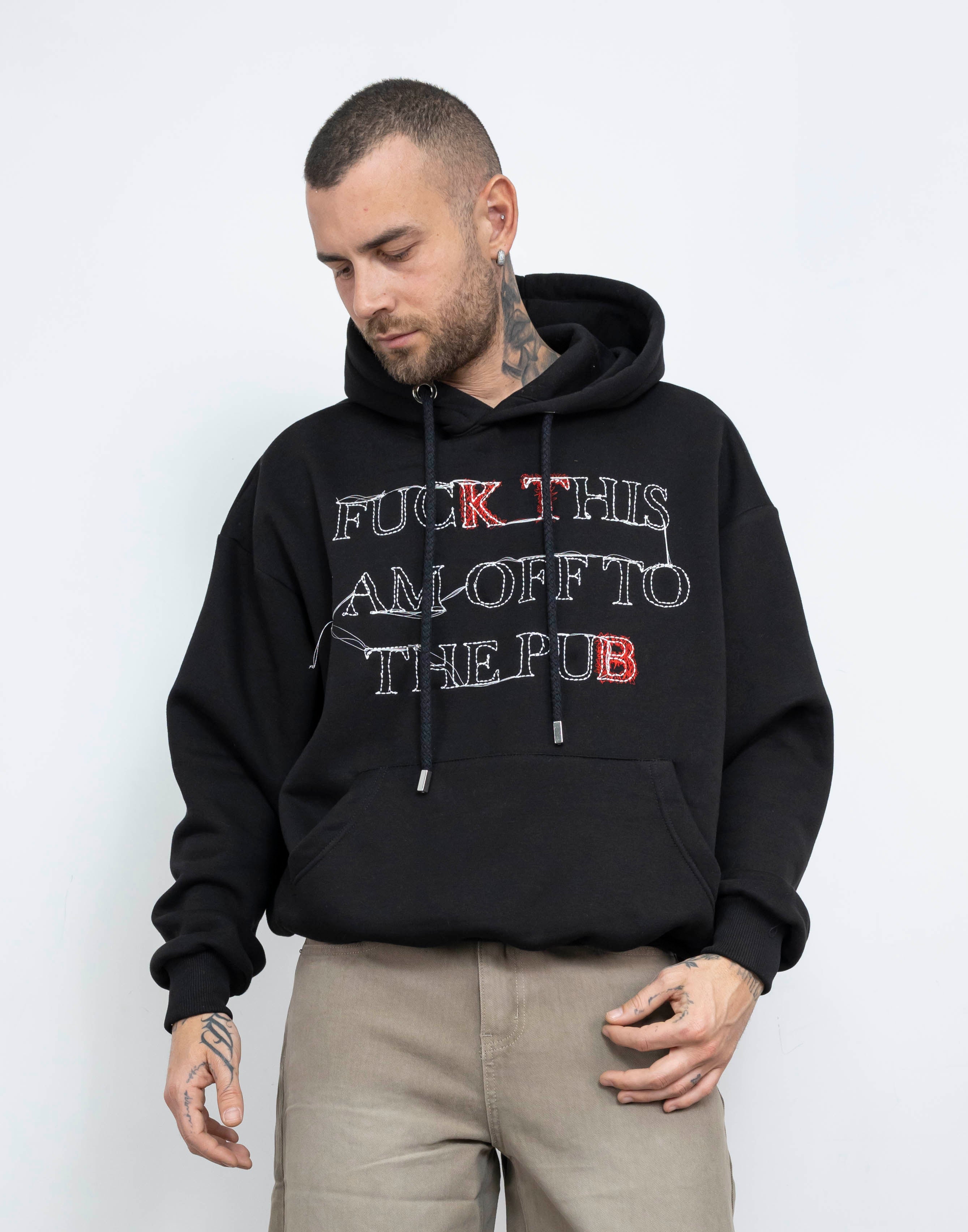 Felpa ricamo
