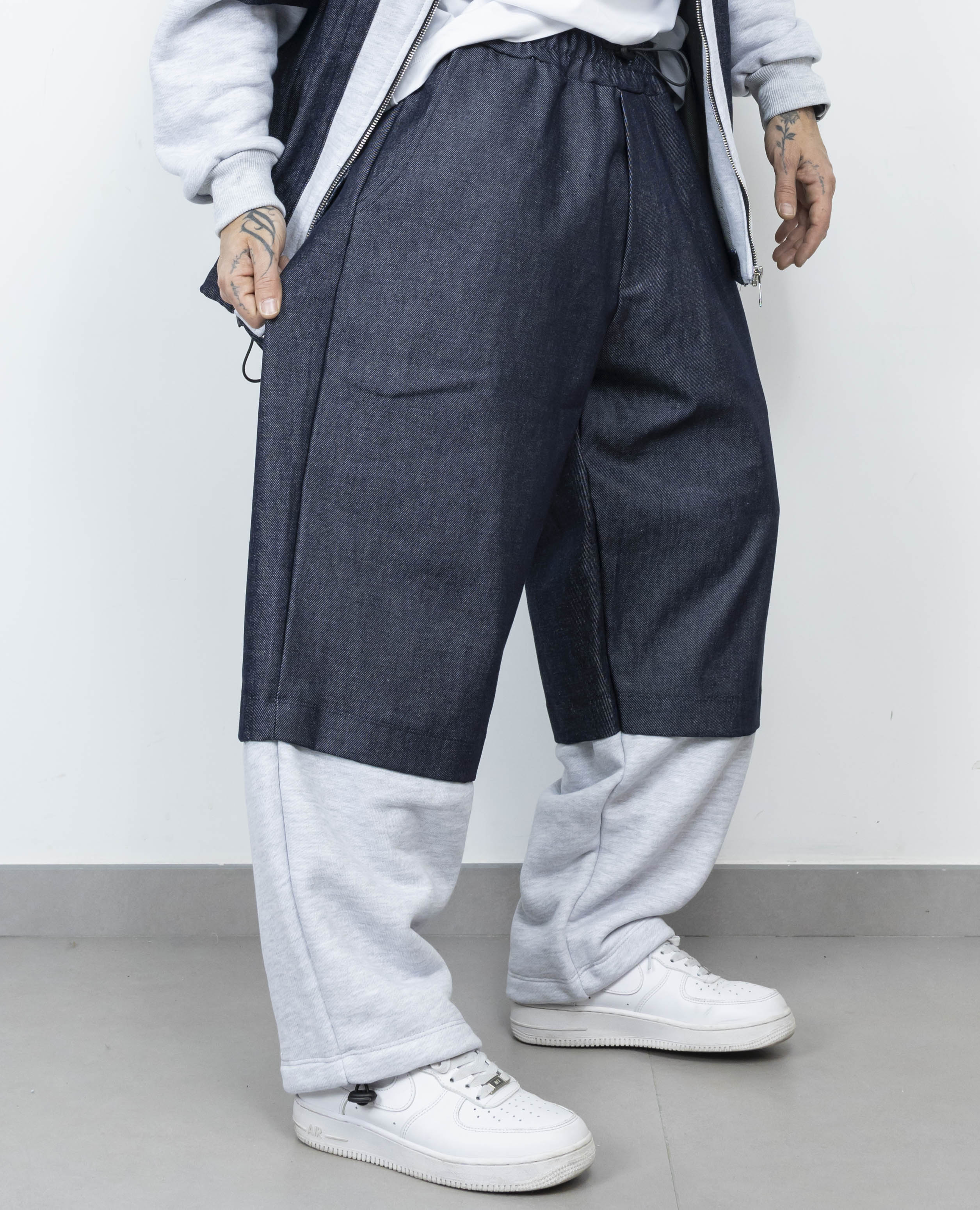 Coordinato felpa giubb.