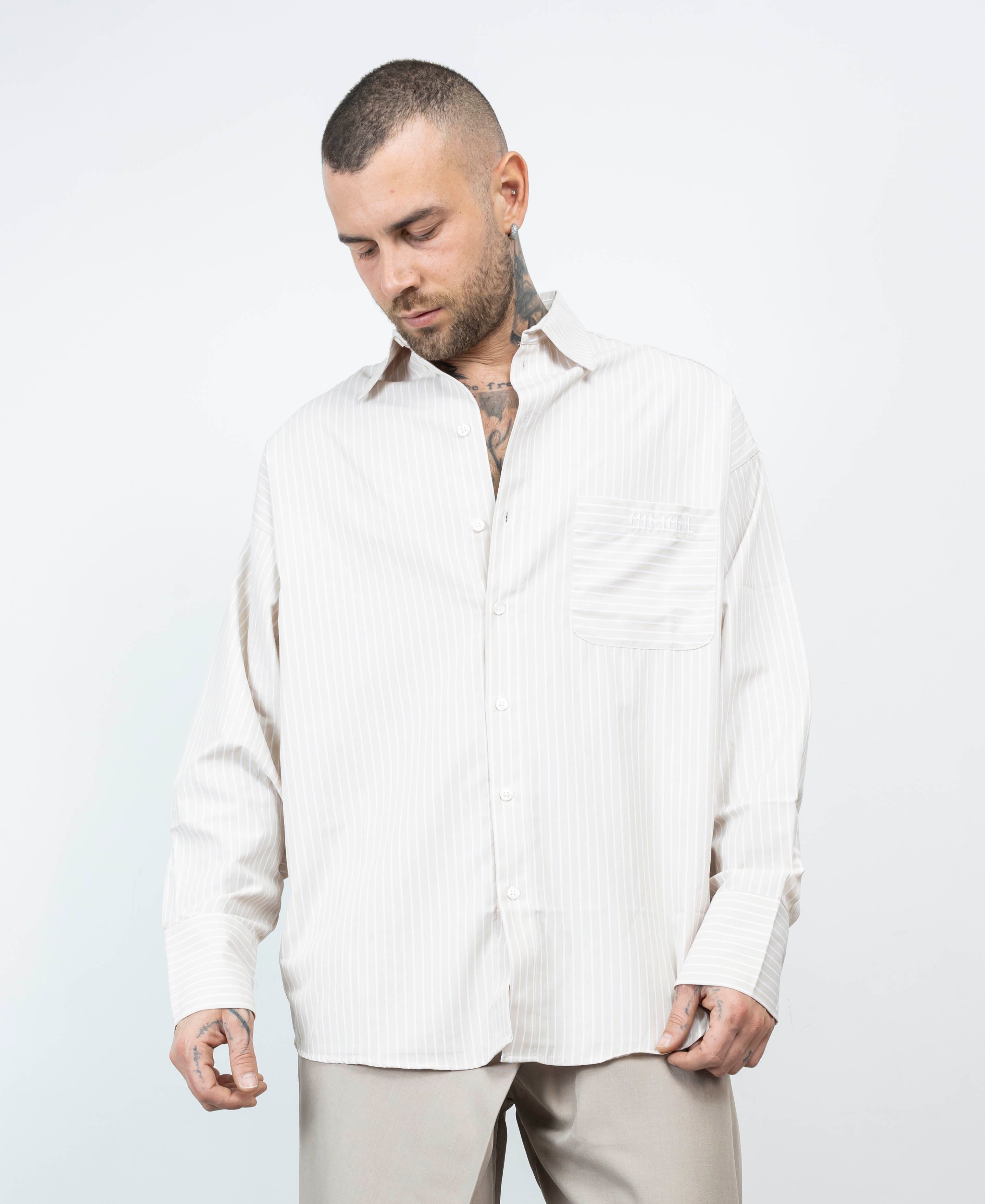 Camicia rigata mnml