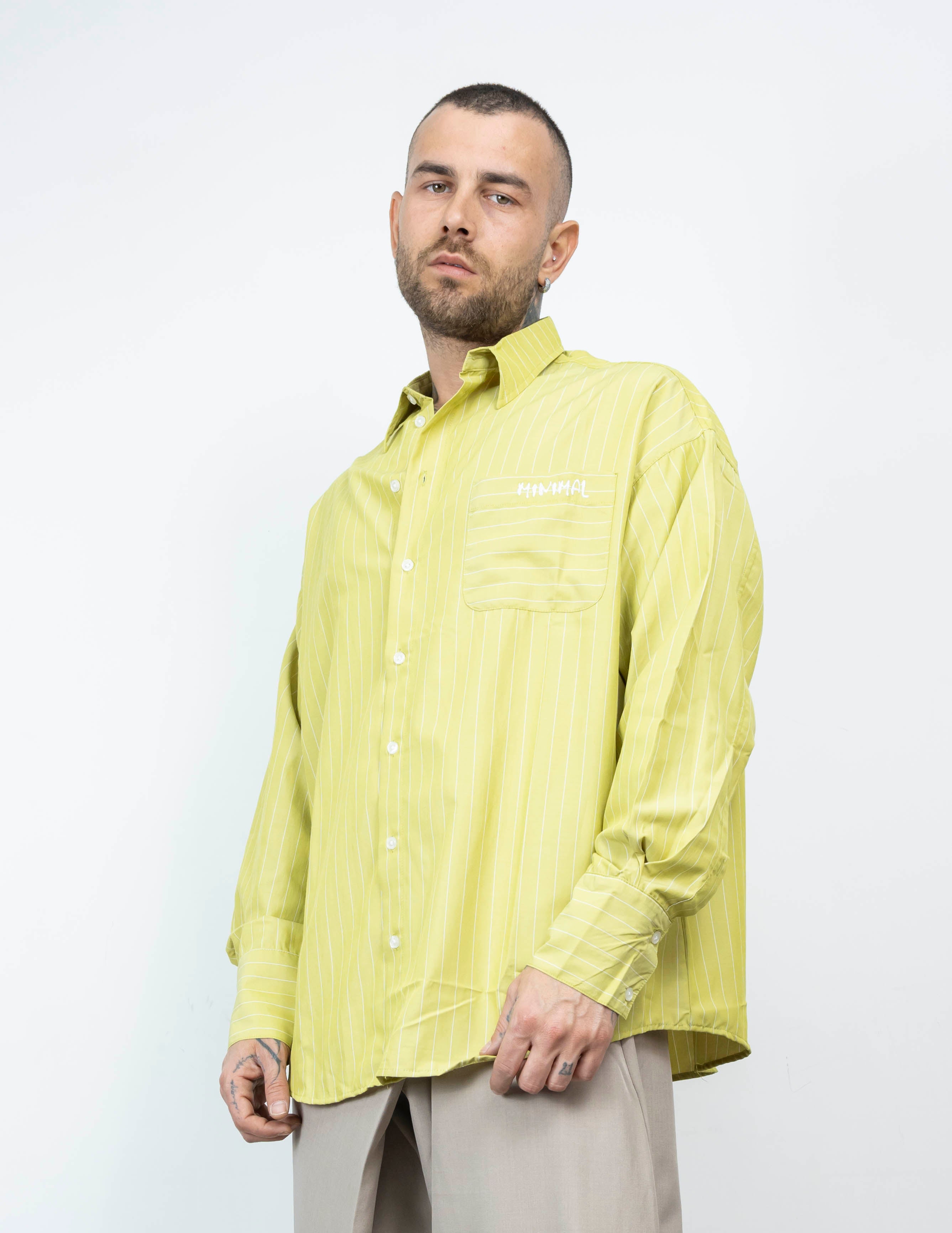 Camicia rigata mnml