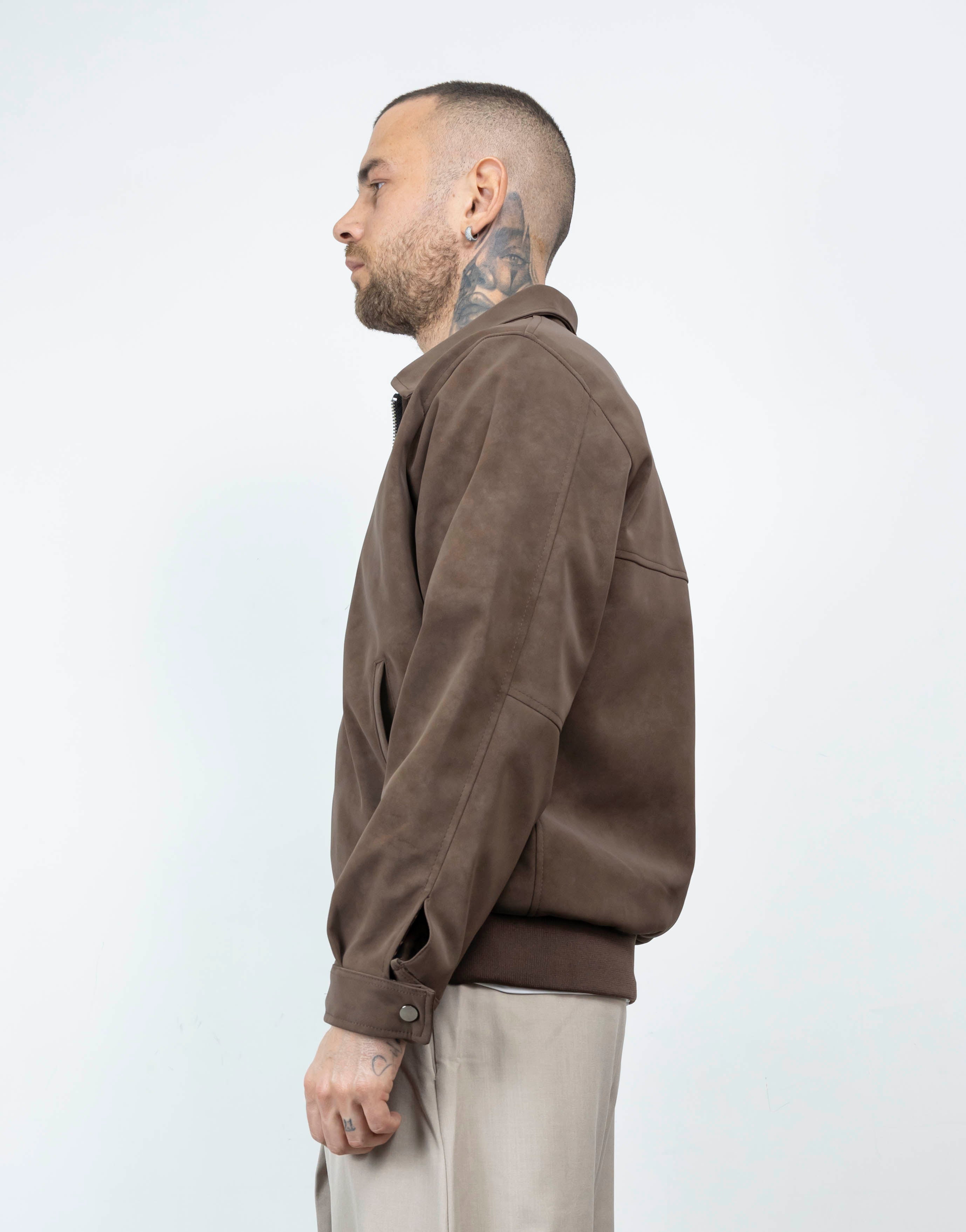 Jacket velluto minimal