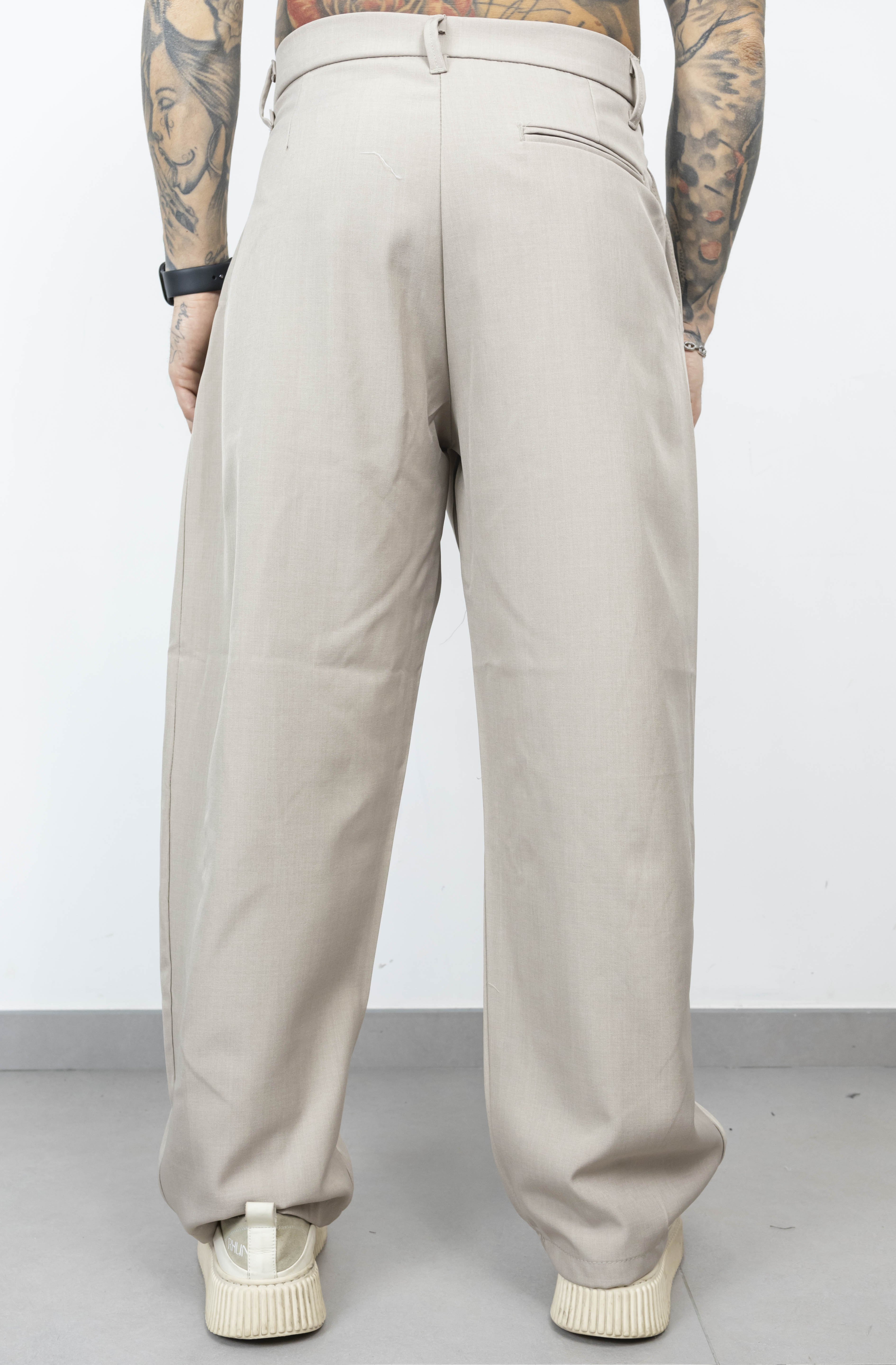 Pant elegant doppia abbottonature