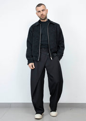 Jacket velluto minimal