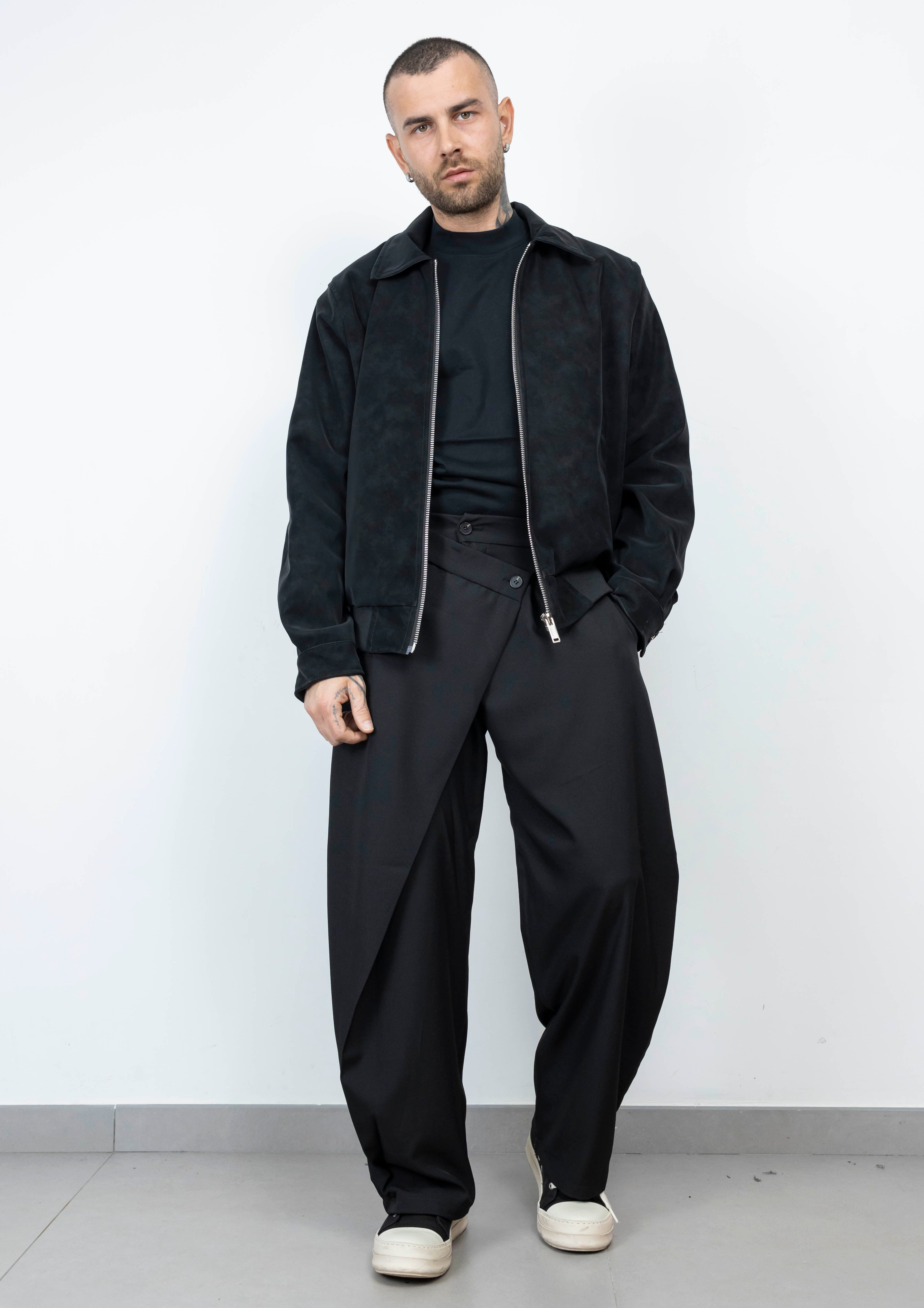 Jacket velluto minimal