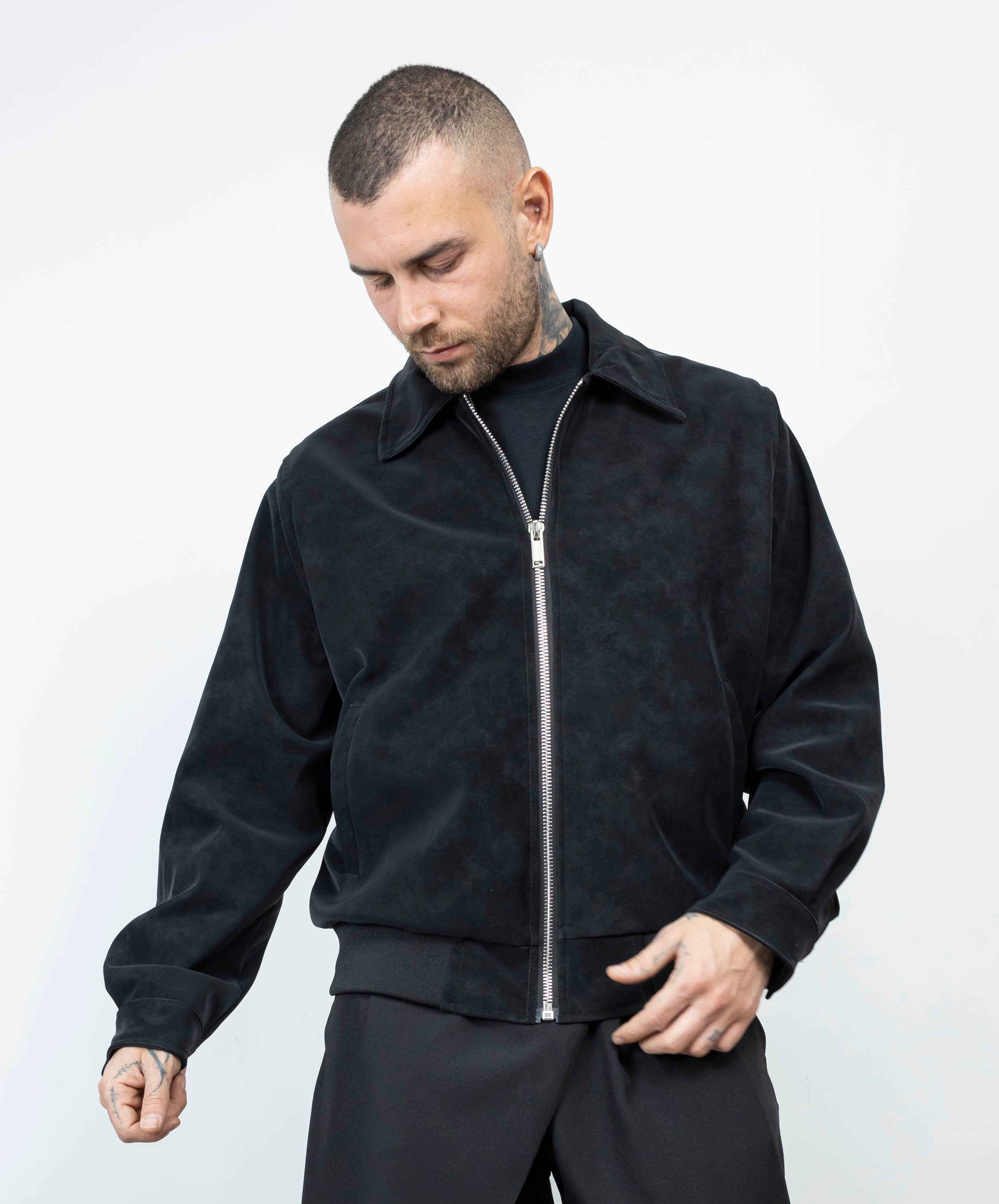 Jacket velluto minimal