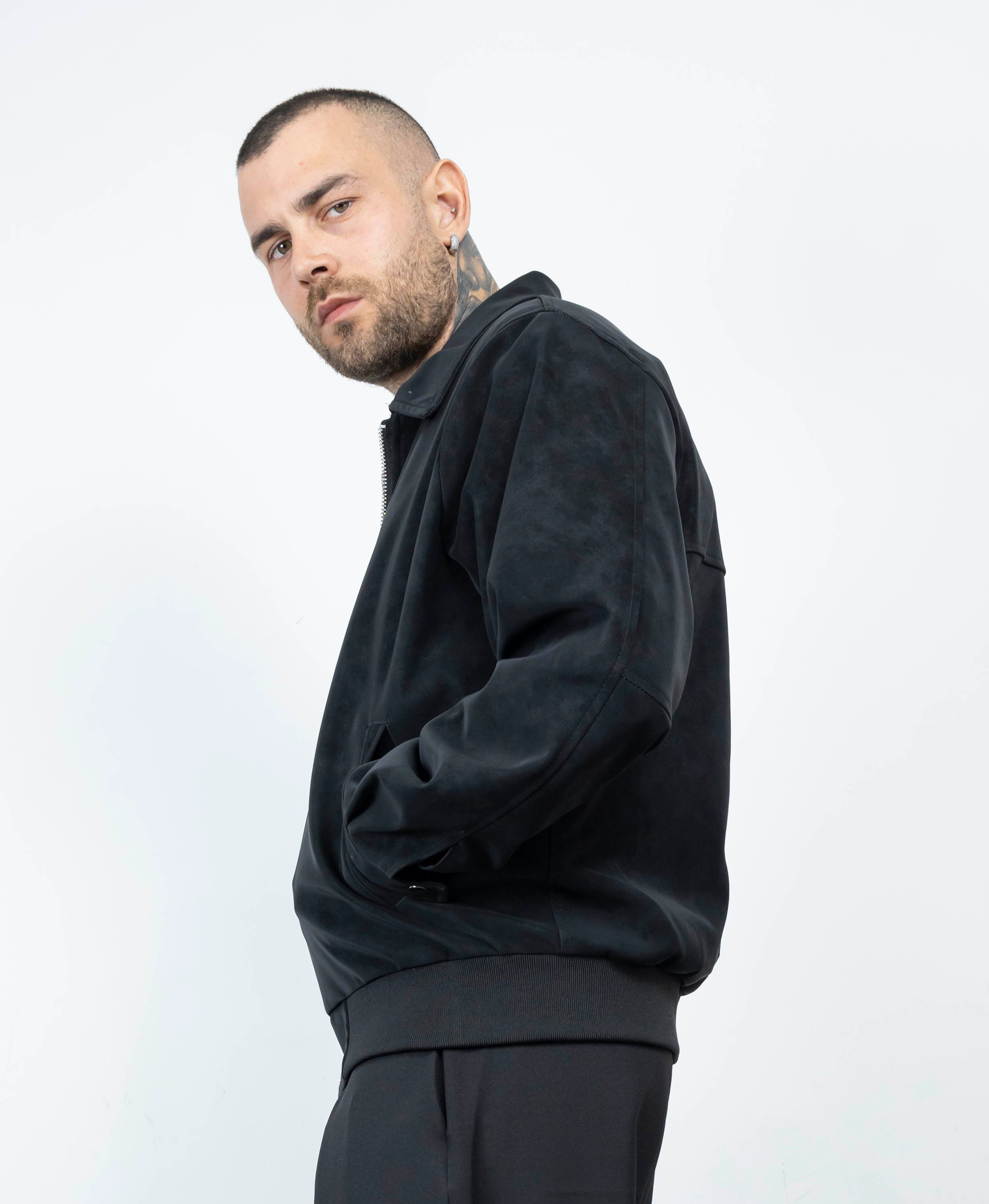 Jacket velluto minimal