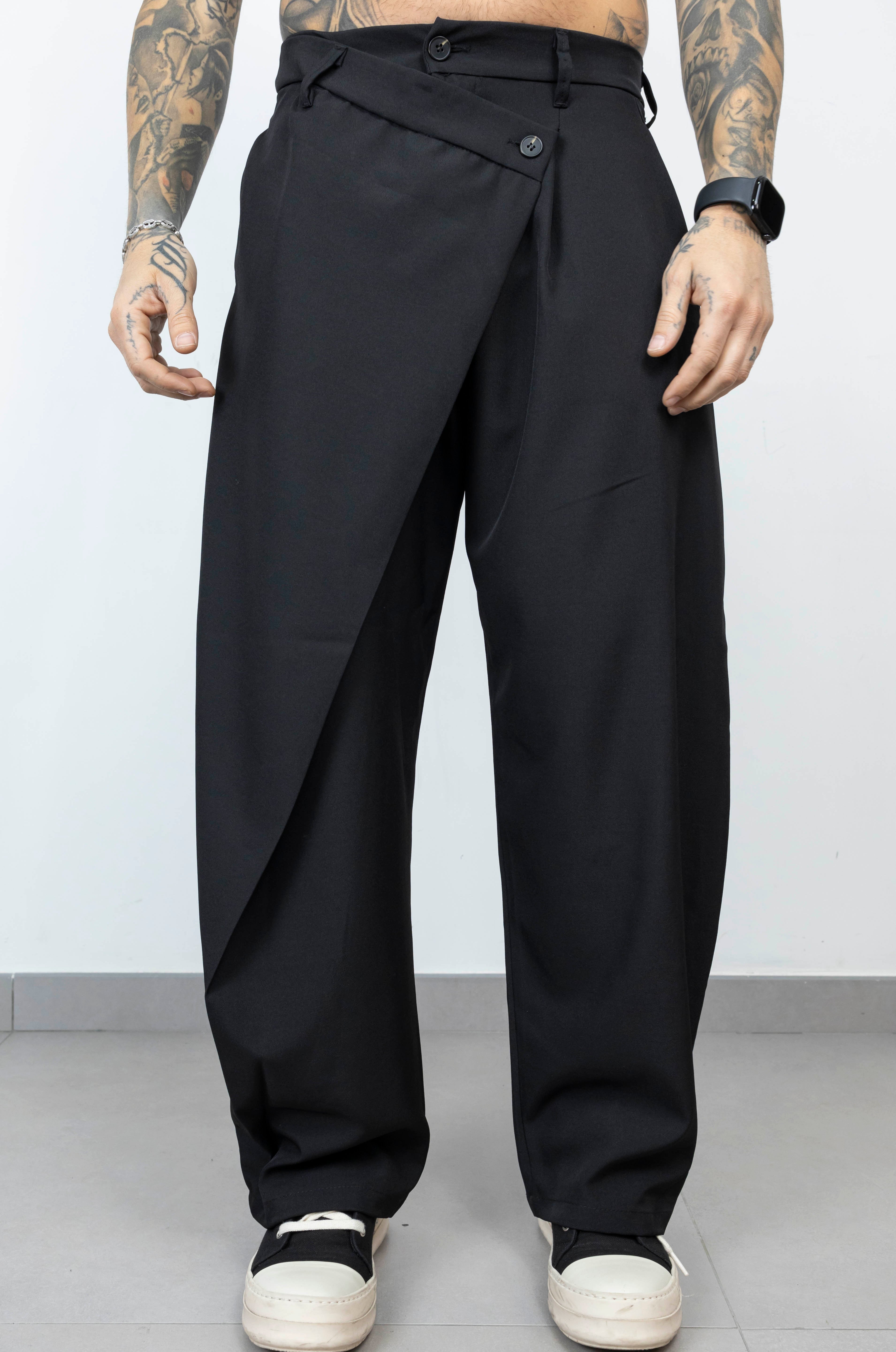 Pant elegant doppia abbottonature