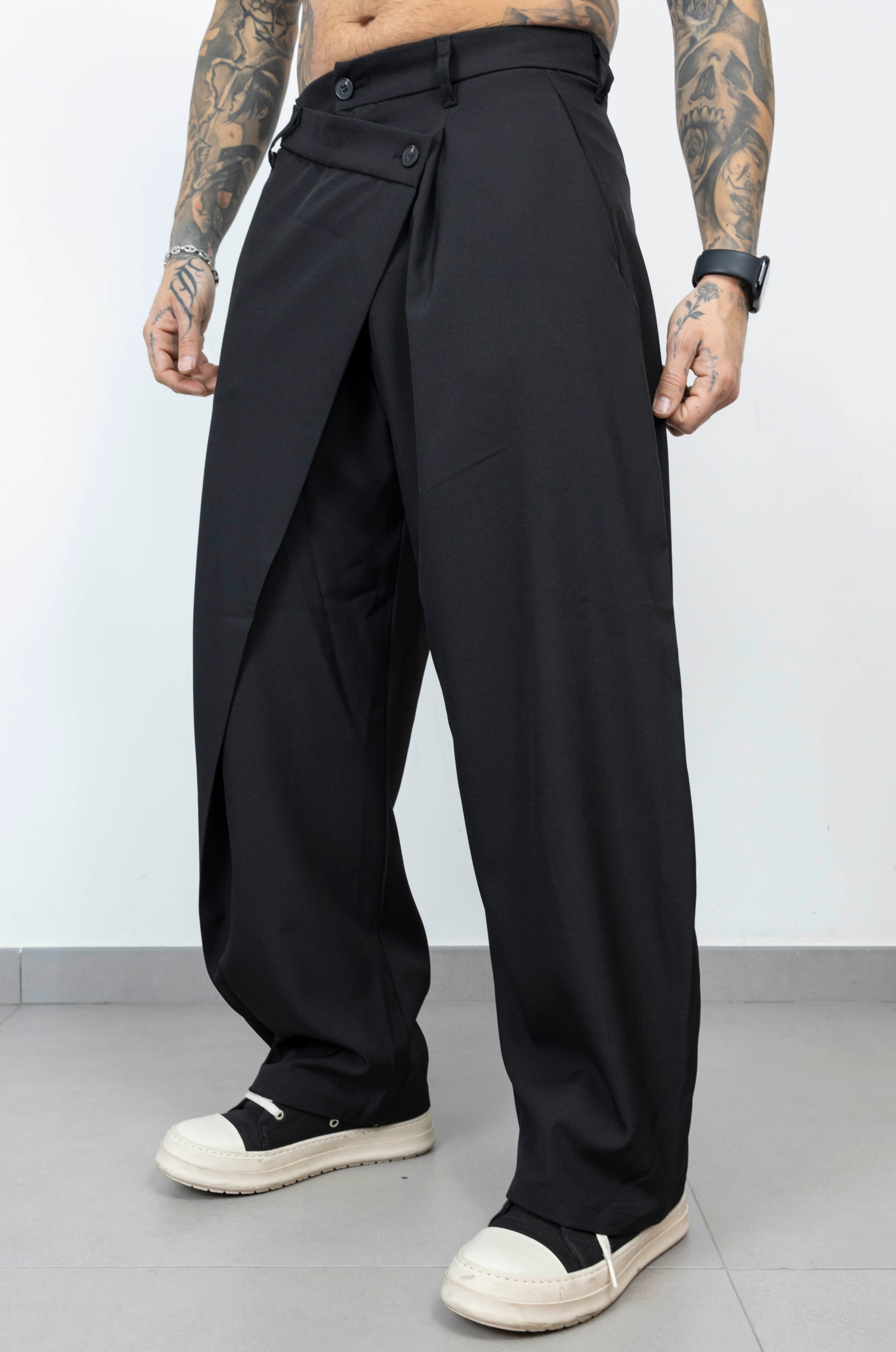 Pant elegant doppia abbottonature